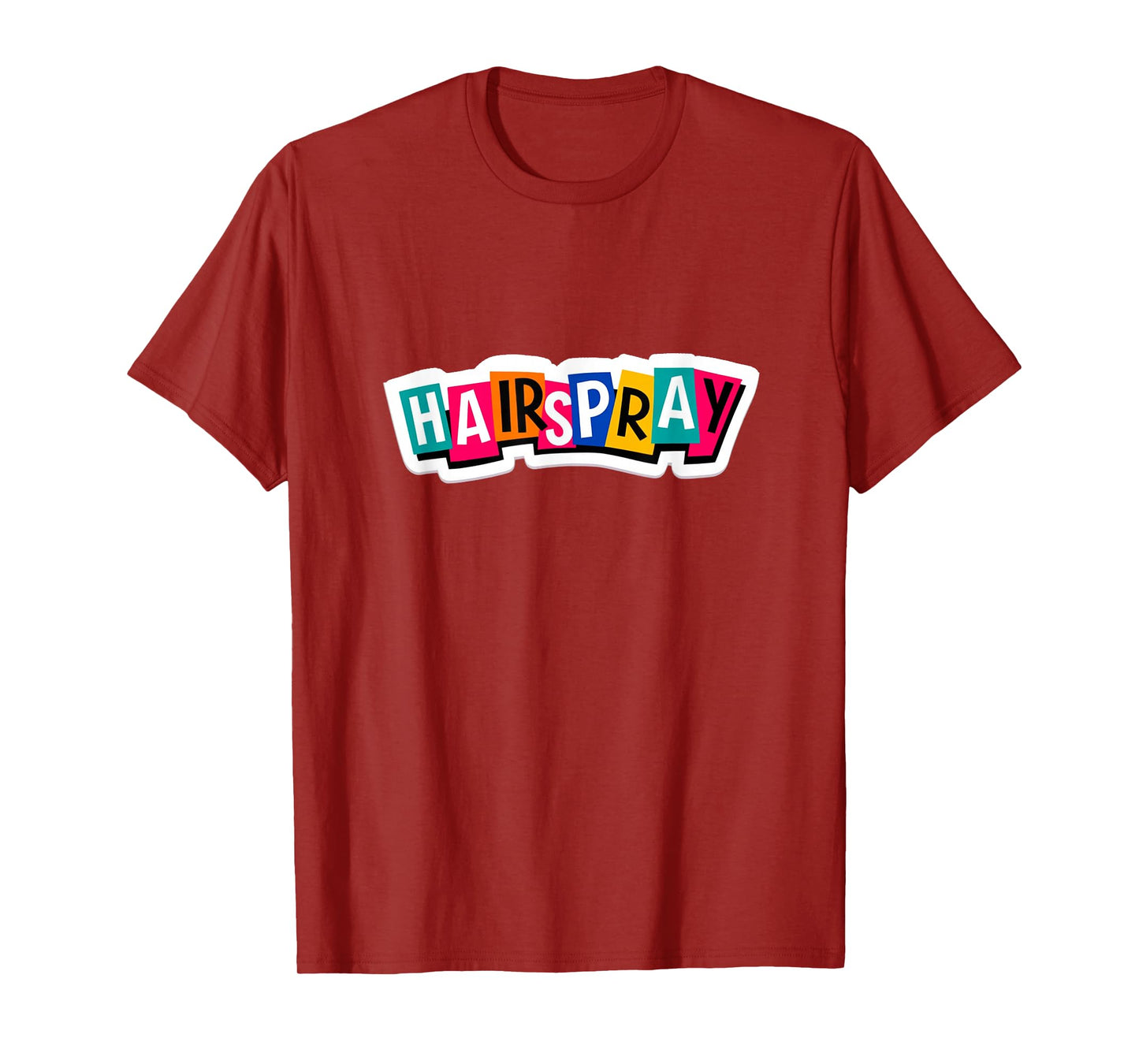 Stage Notes Hairspray Retro Musicals Theatre 1960s Motivational Musical T-Shirt