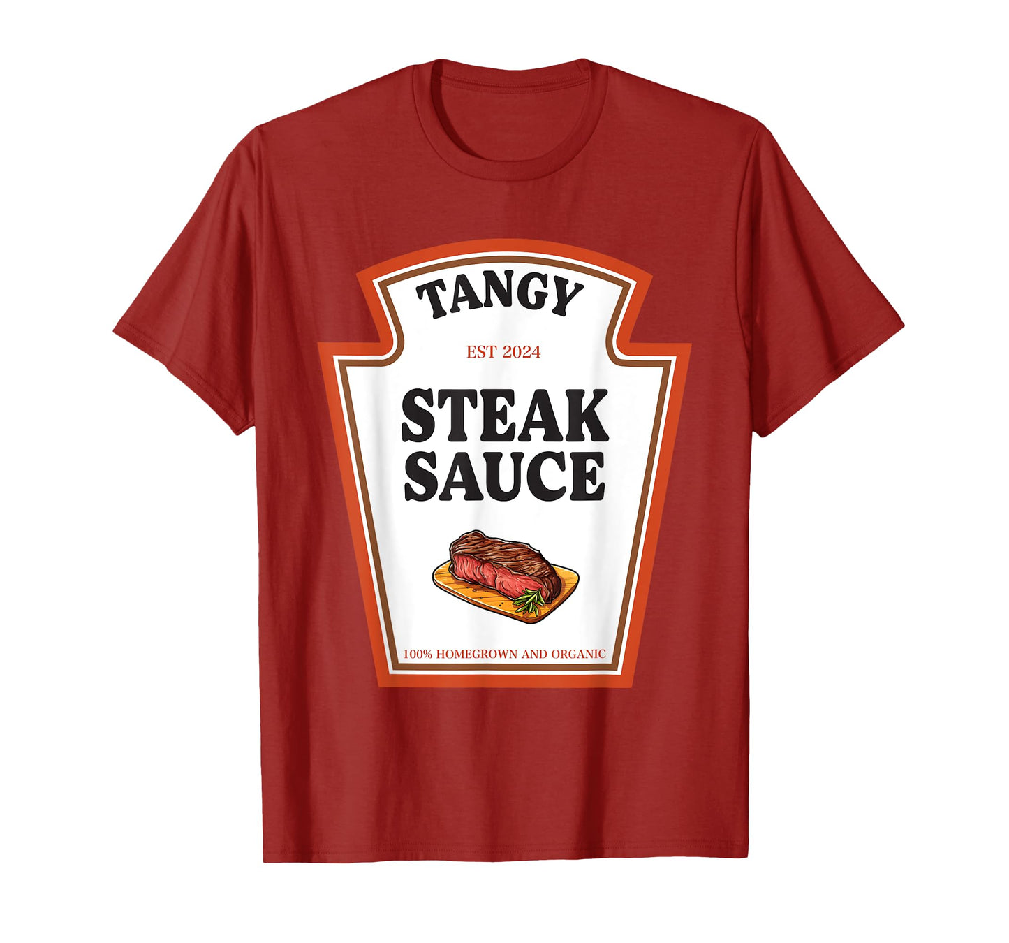 Tangy Steak Sauce Condiment Costume Party Matching T-Shirt