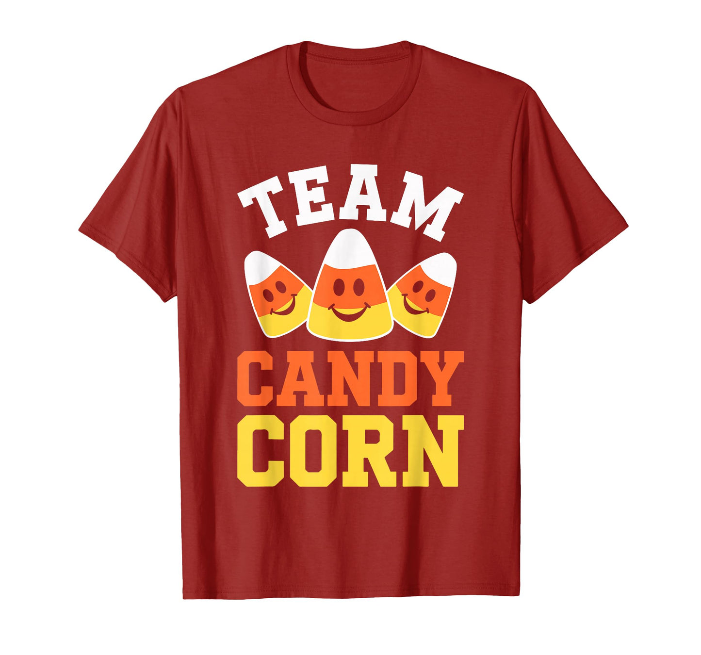 Team Candy Corn Shirt Adult Kids Men Women Halloween Costume T-Shirt