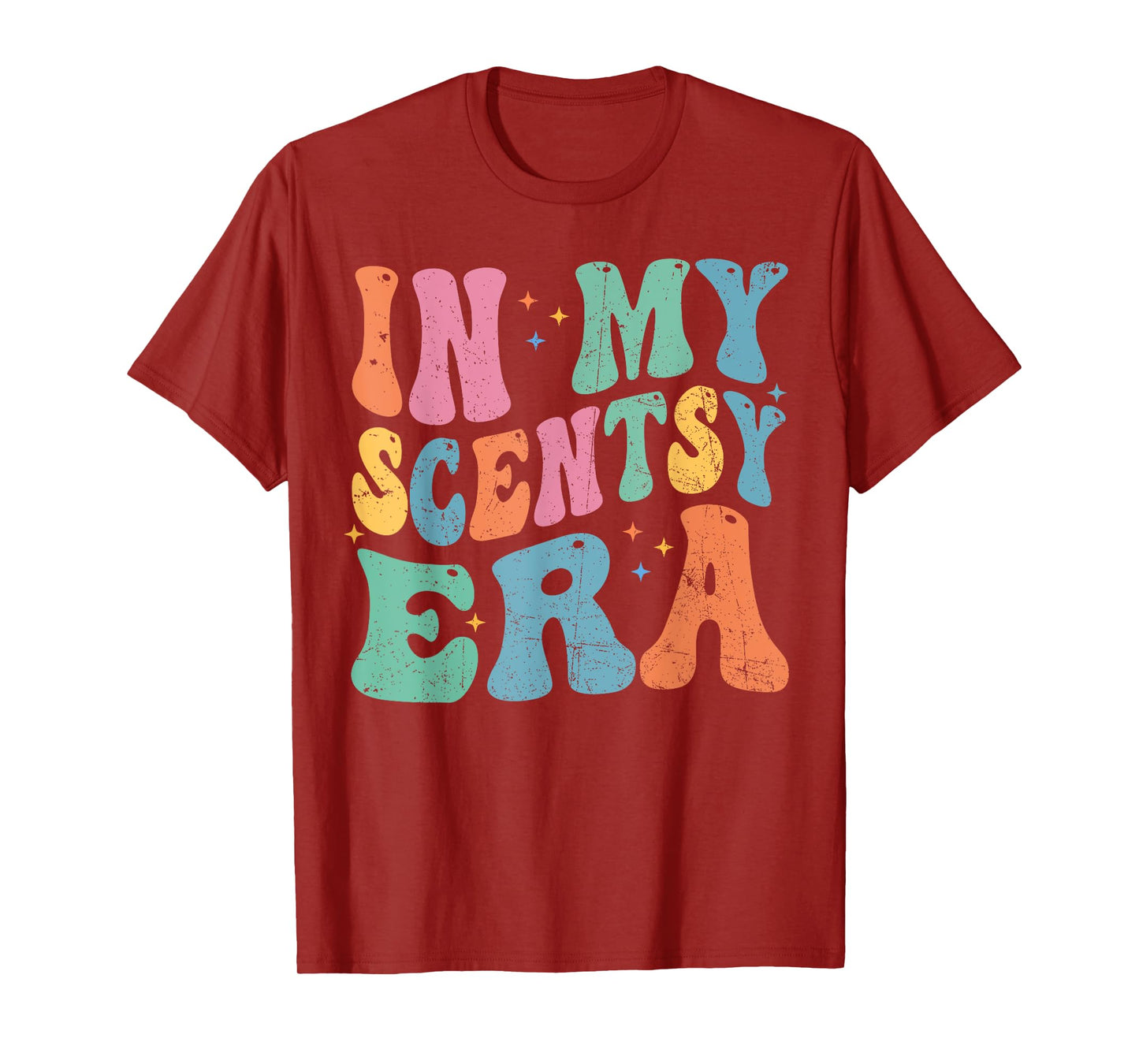 In My Scentsy Era Scentsy Funny Retro Groovy T-Shirt