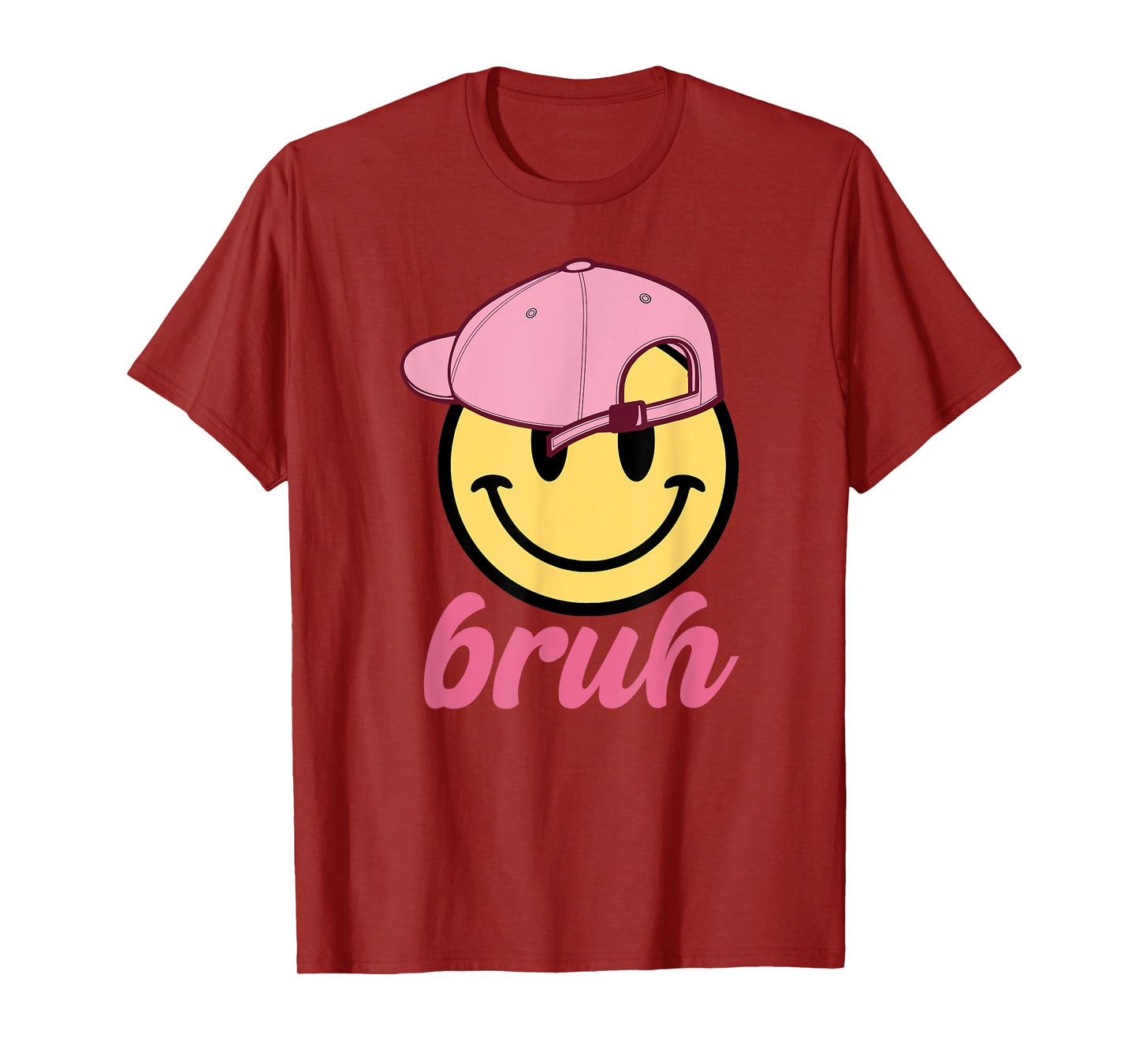Cute Bruh For Girls Women Kids Youth 70s Funny Saying Quote T-Shirt