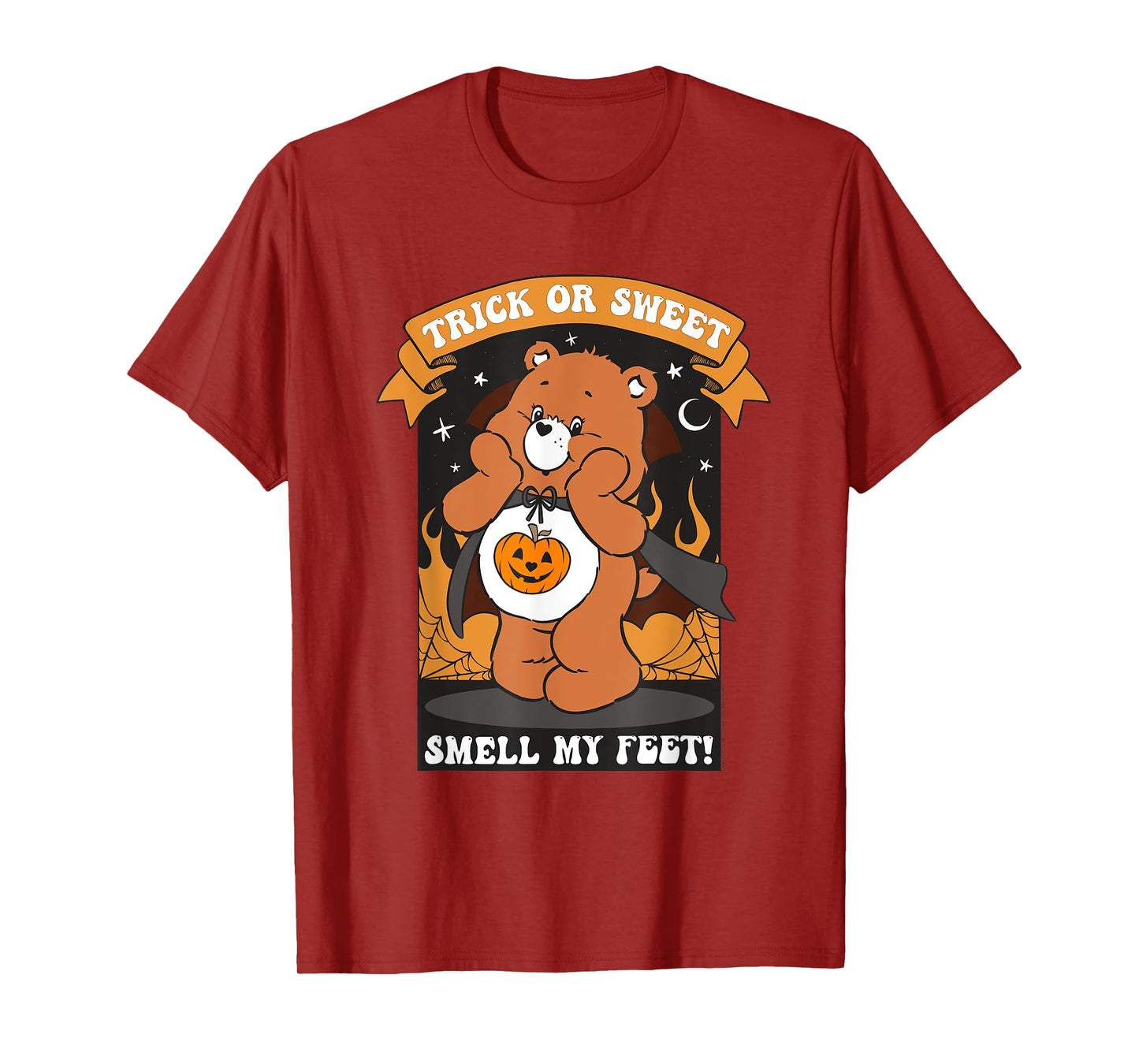 Care Bears Halloween Trick Or Sweet Smell My Feet T-Shirt