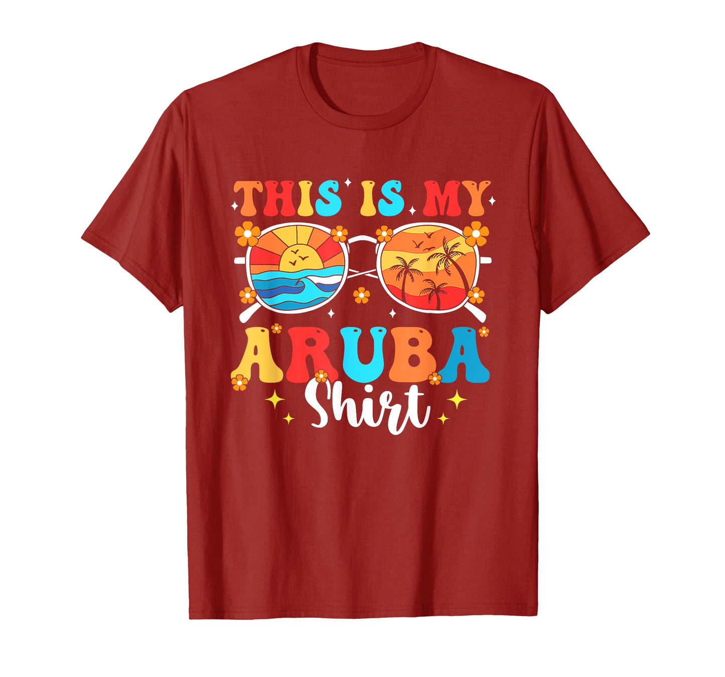 Matching Summer Family Vacation Beach Trip Aruba T-Shirt