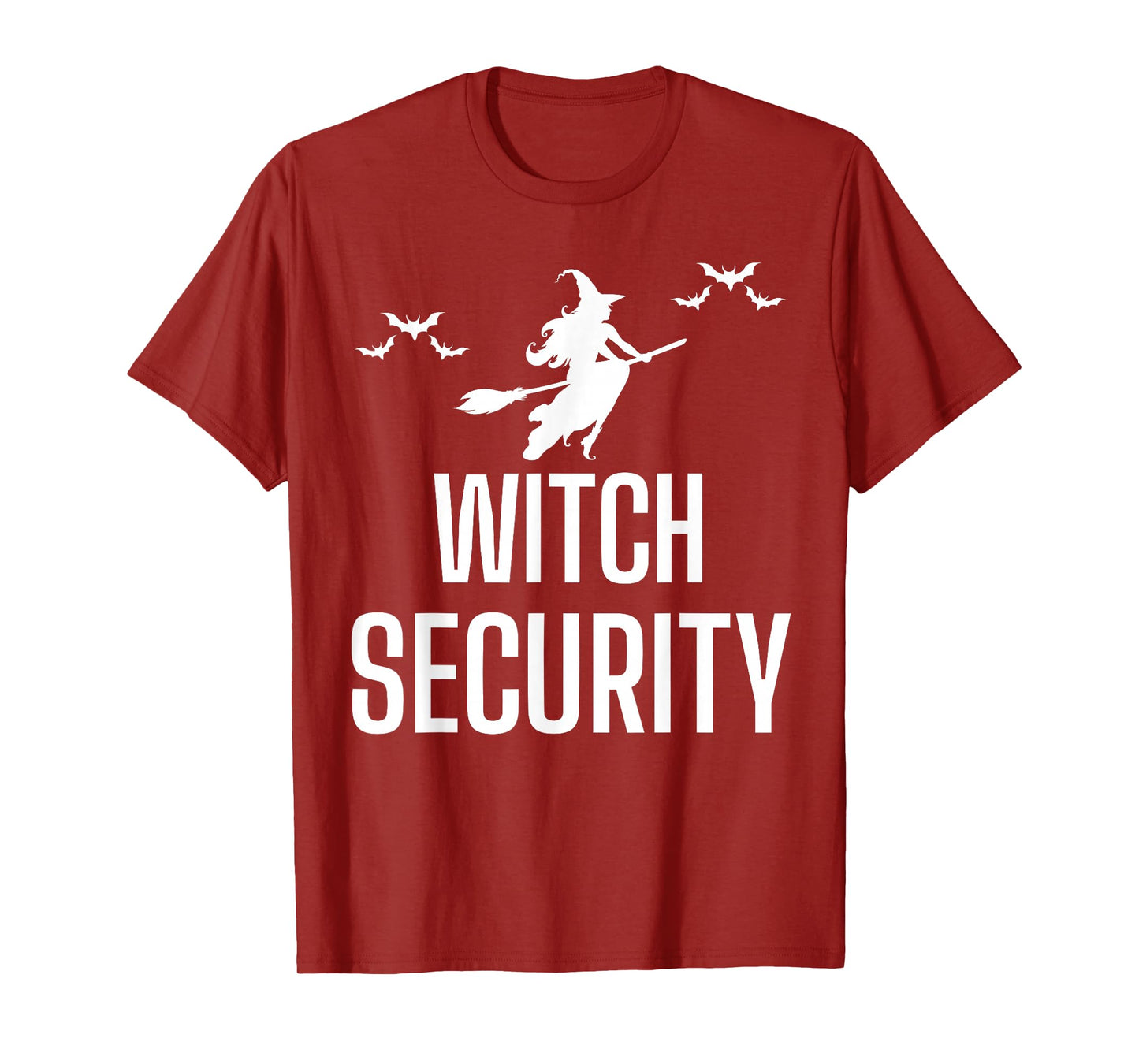 Witch Security Funny Mom Dad Witch Family Witch Squad T-Shirt
