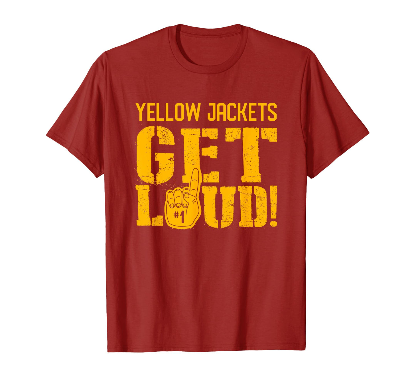 Wynne Yellow Jackets Get Loud! HS T-Shirt
