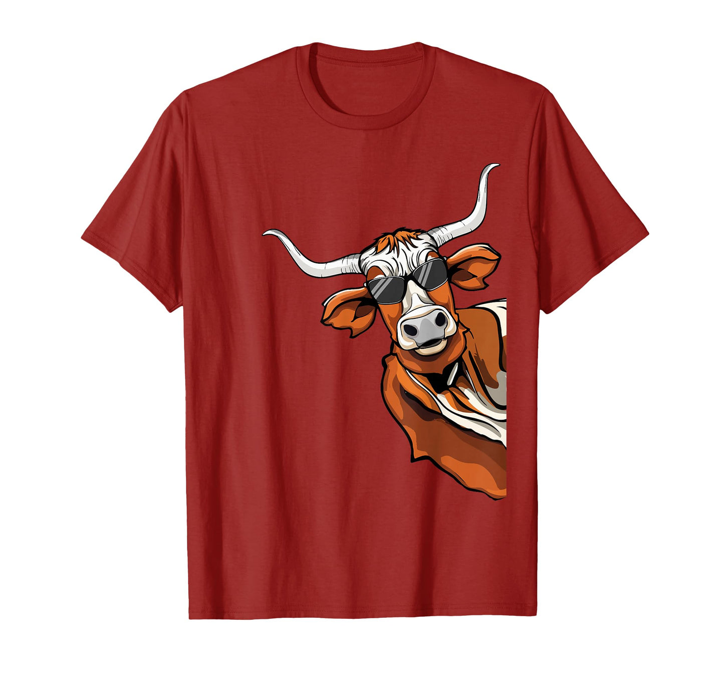 Longhorn Cow Lover Cool Cow Kids Longhorn Cow T-Shirt