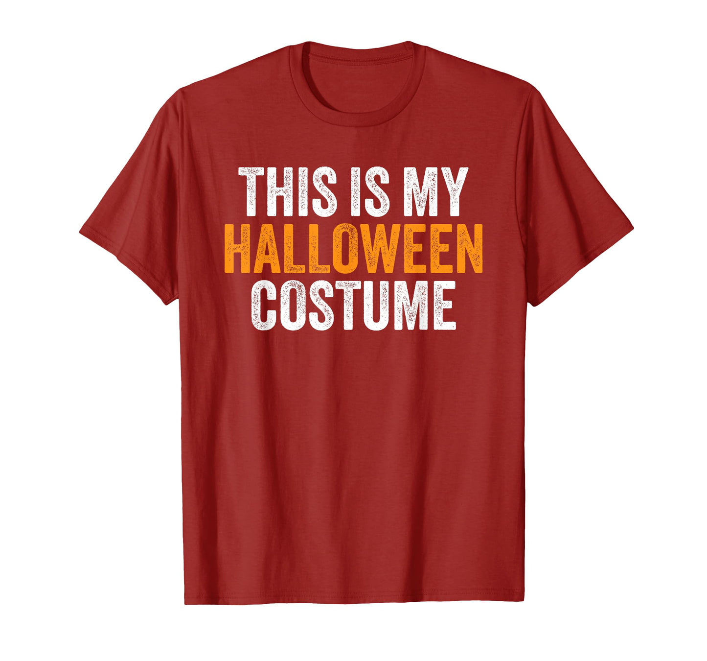 This Is My Halloween Costume T-Shirt
