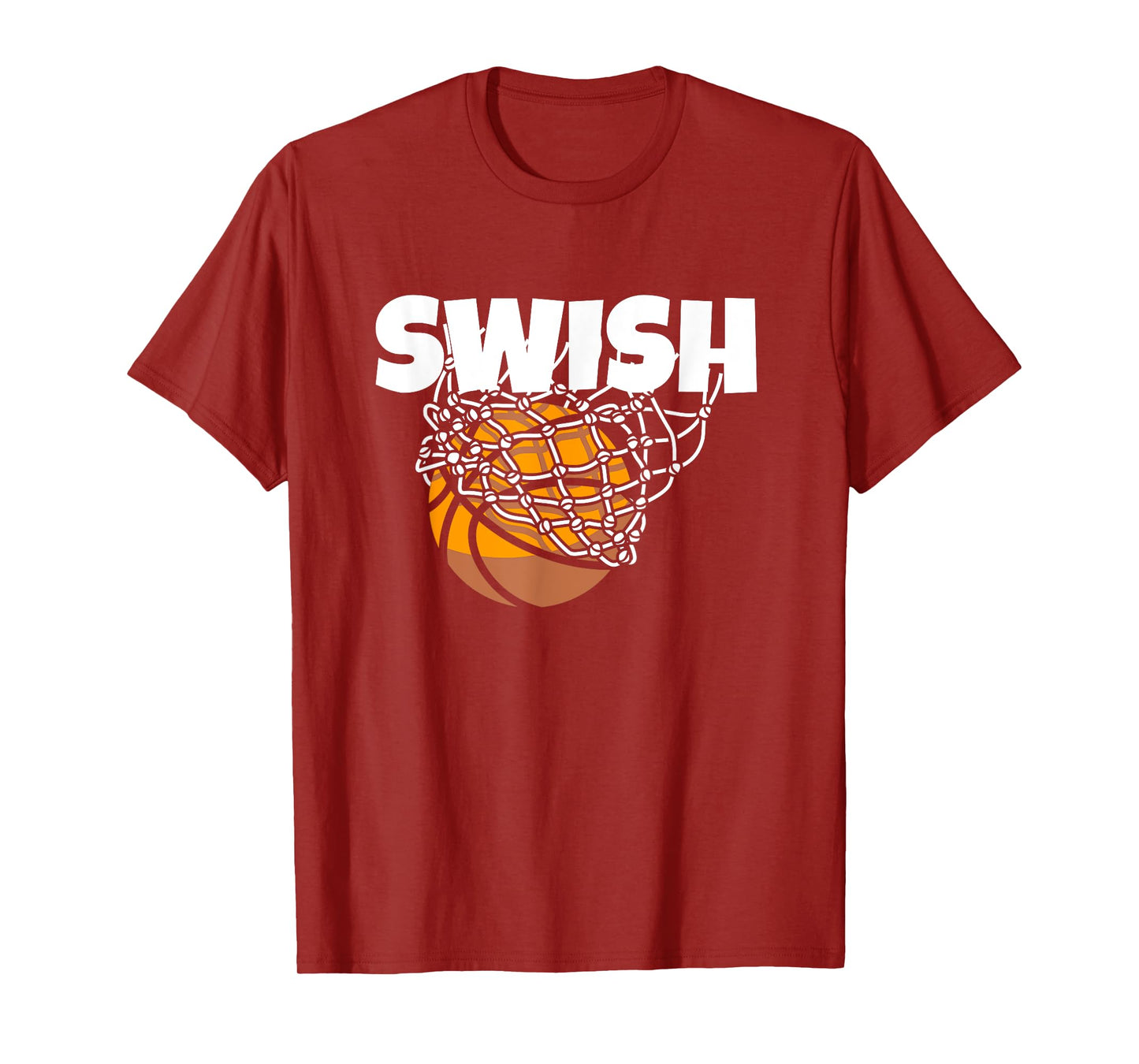 Basketball Swish Matching Photo Tshirt T-Shirt