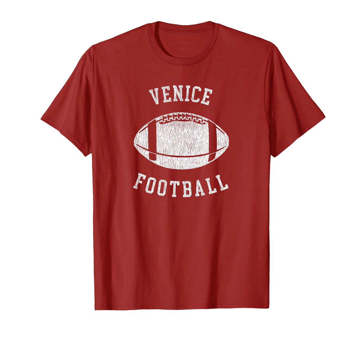 Venice Football Distressed Vintage 80's Throwback Classic T-Shirt