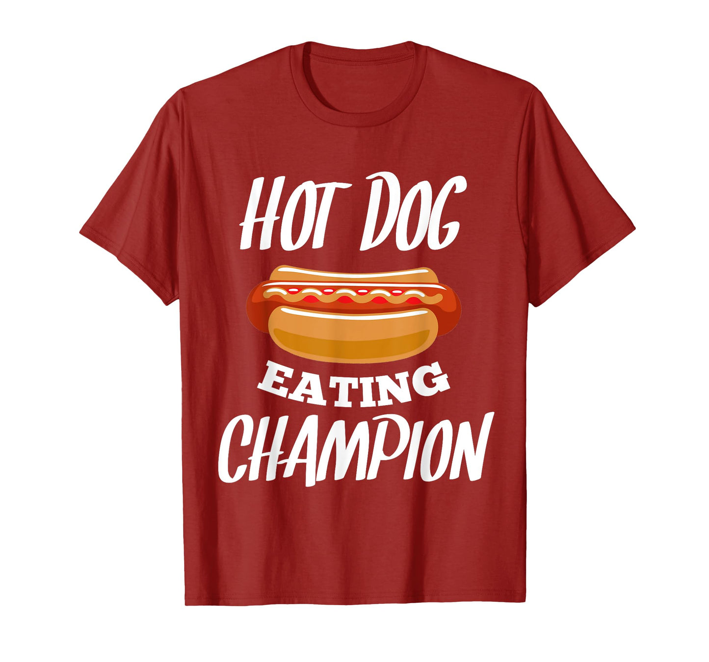 Hot dog eating champion shirt funny gift for hot dogs lover T-Shirt