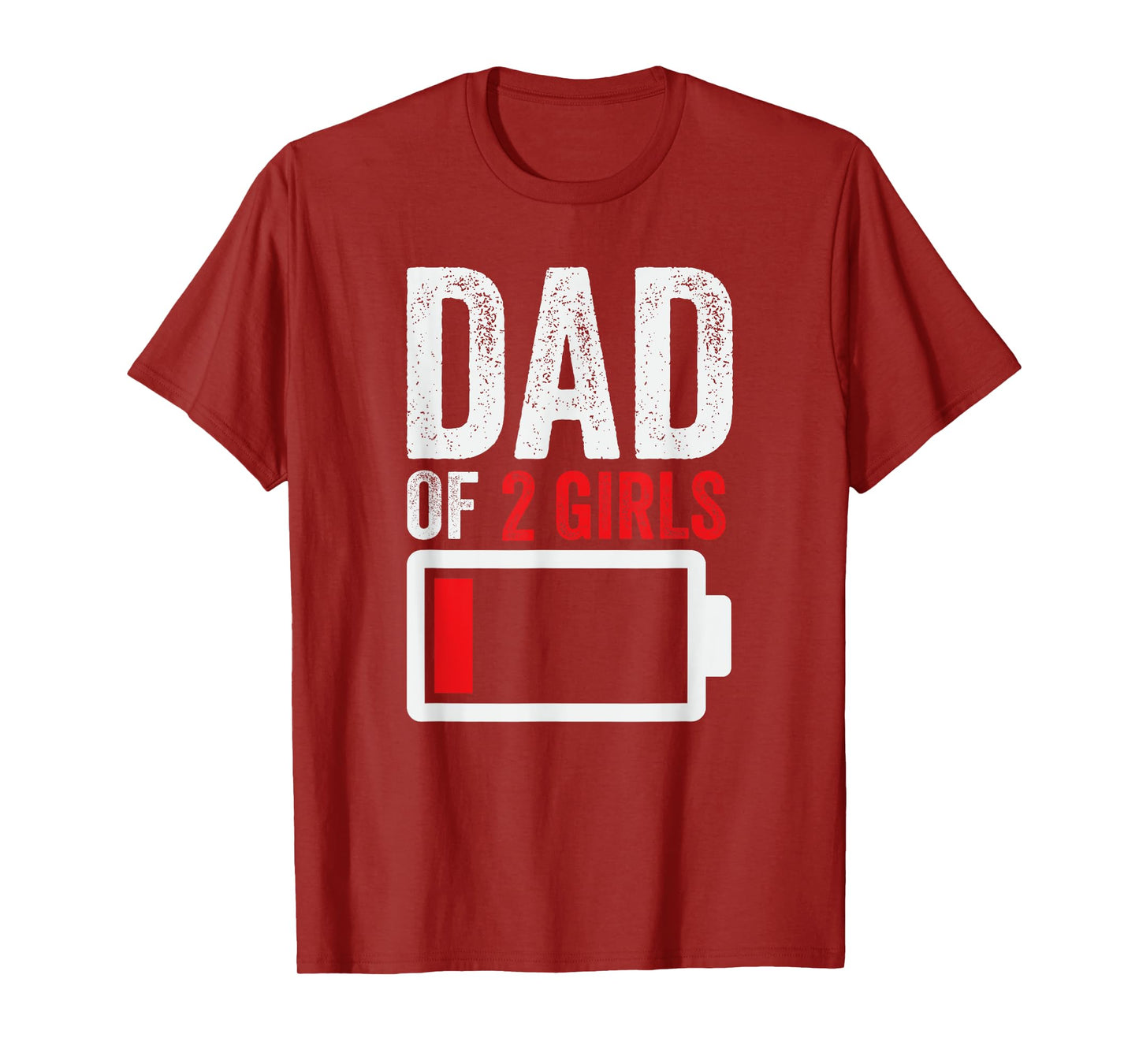 Dad of 3 Girls from Daughter Wife to Men Fathers Day T-Shirt