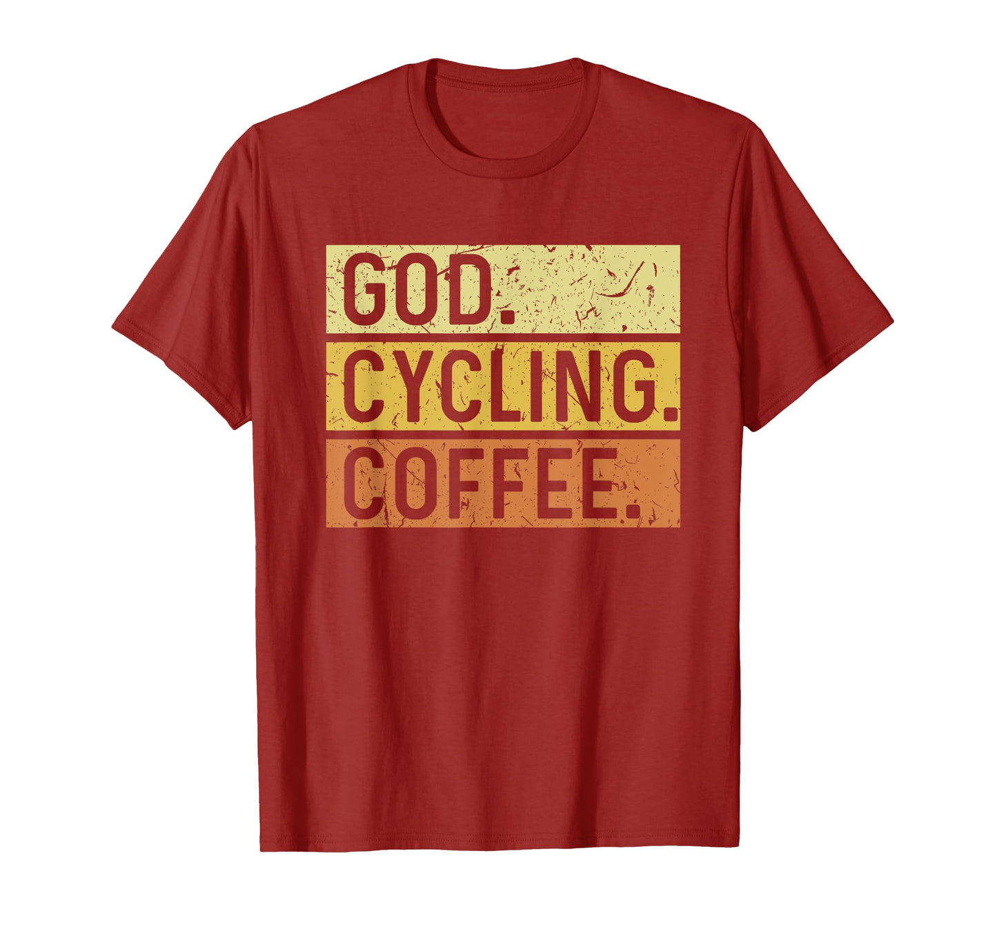 God Cycling Coffee Jesus Mountain Bike MTB Biking T-Shirt