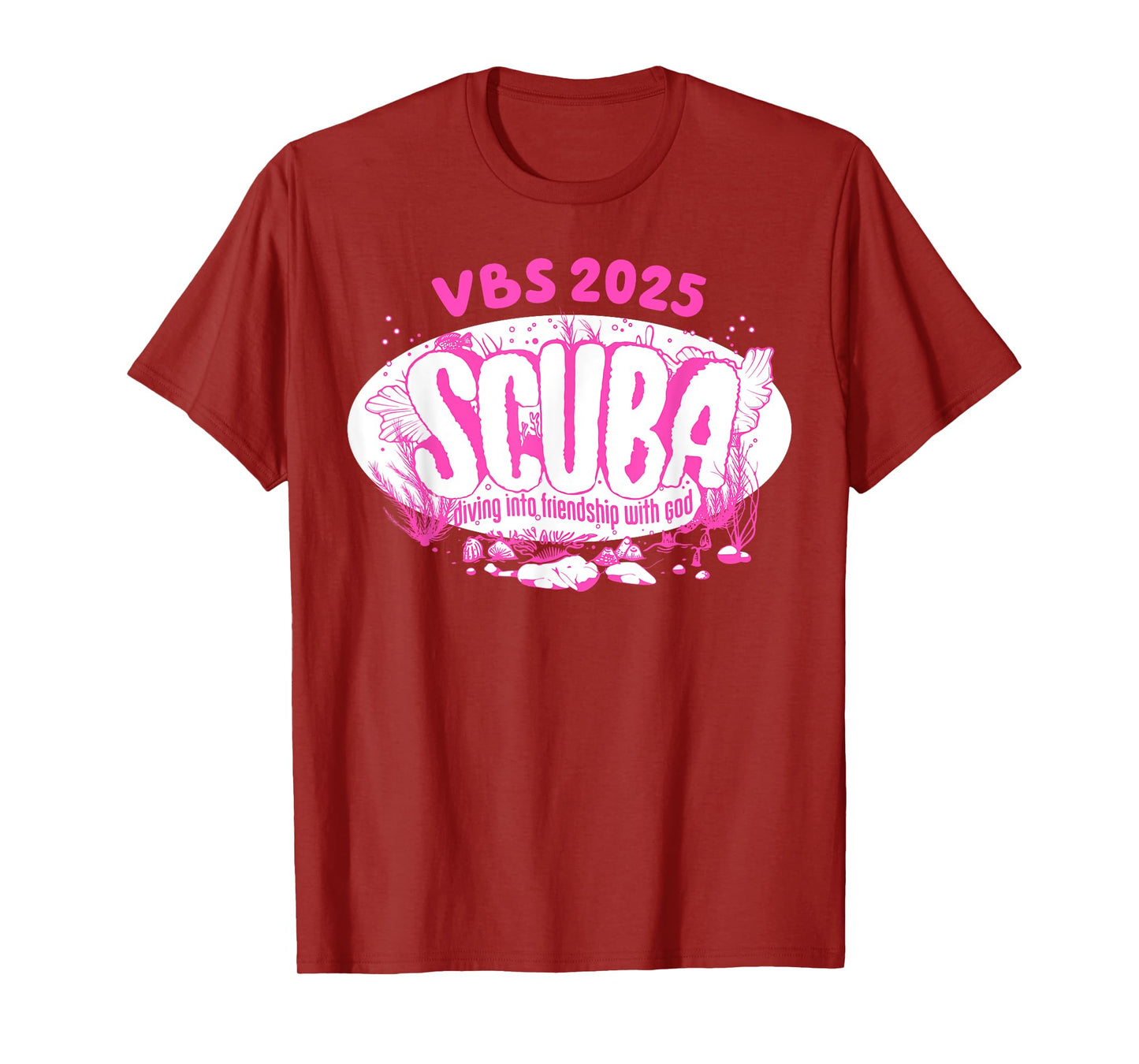 VBS 2025 Scuba Diving Into Friendship Vacation Bible School T-Shirt