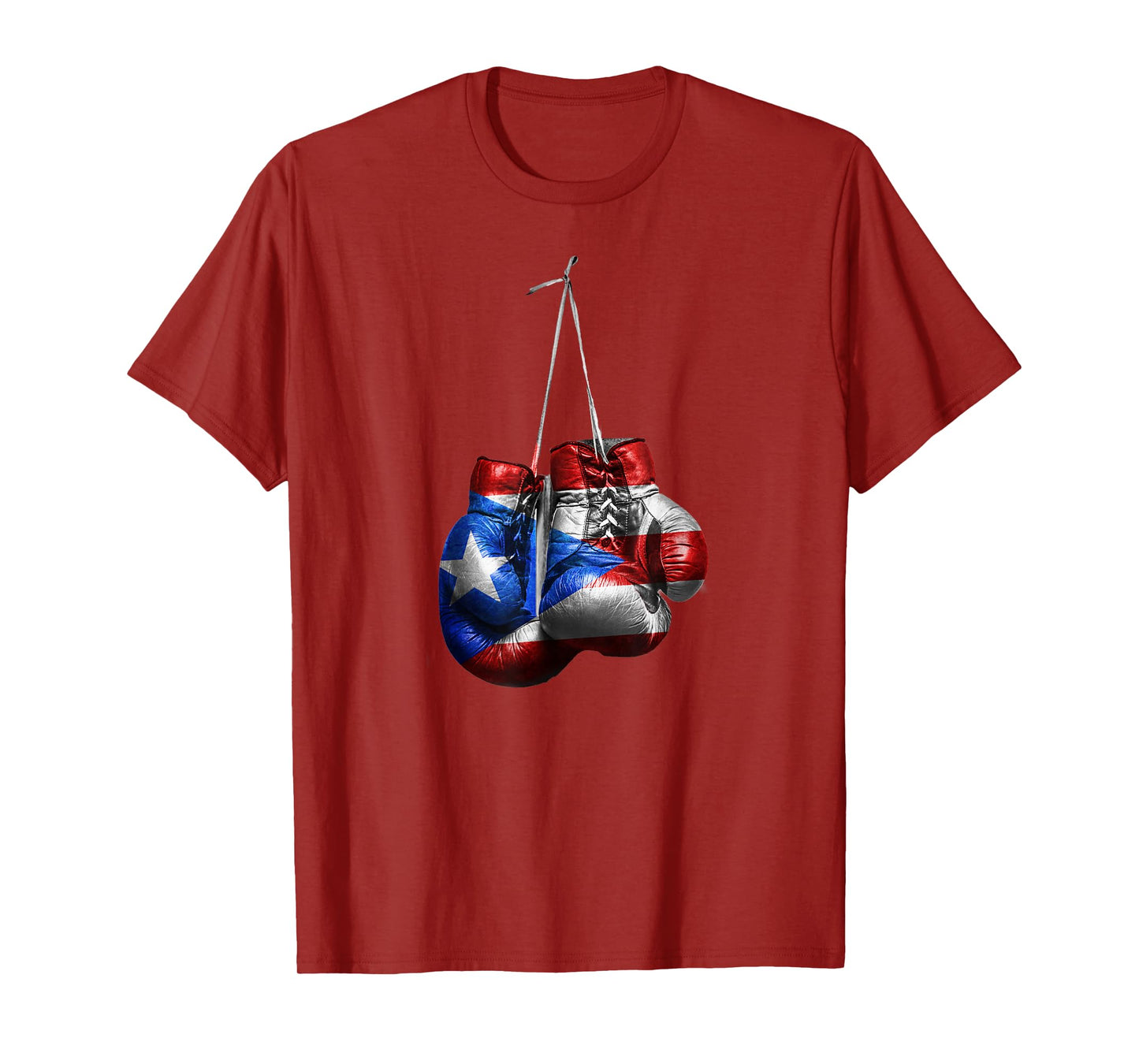 Puerto Rico Vintage Boxing Gloves T-Shirt T-Shirt
