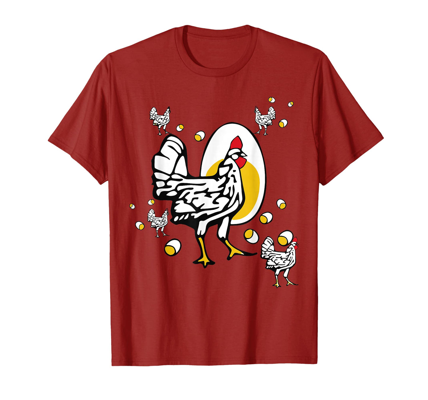Vintage Roseanne Chicken - Funny Roseanne Rooster and Egg T-Shirt
