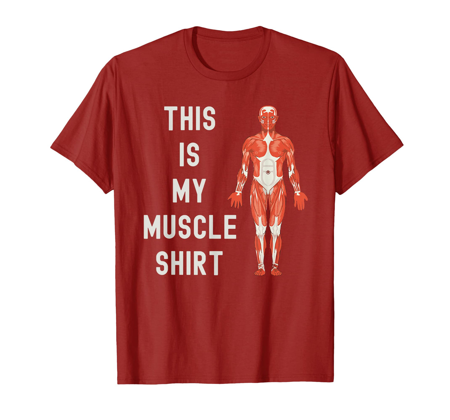 This Is My Muscle Shirt - Geeky Workout, Weight Lifting T-Shirt