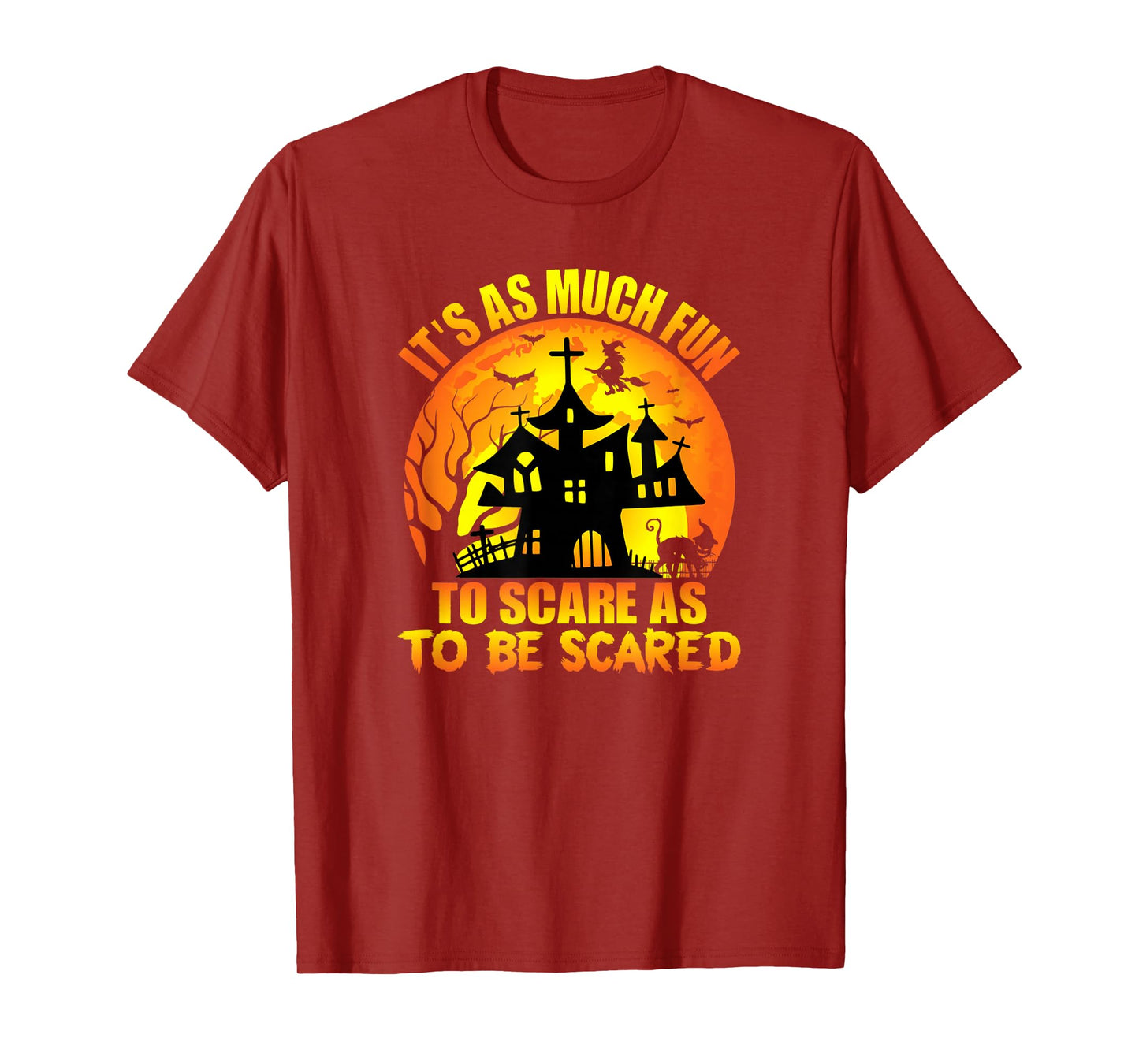 Cute Halloween Scared Decor T-Shirt