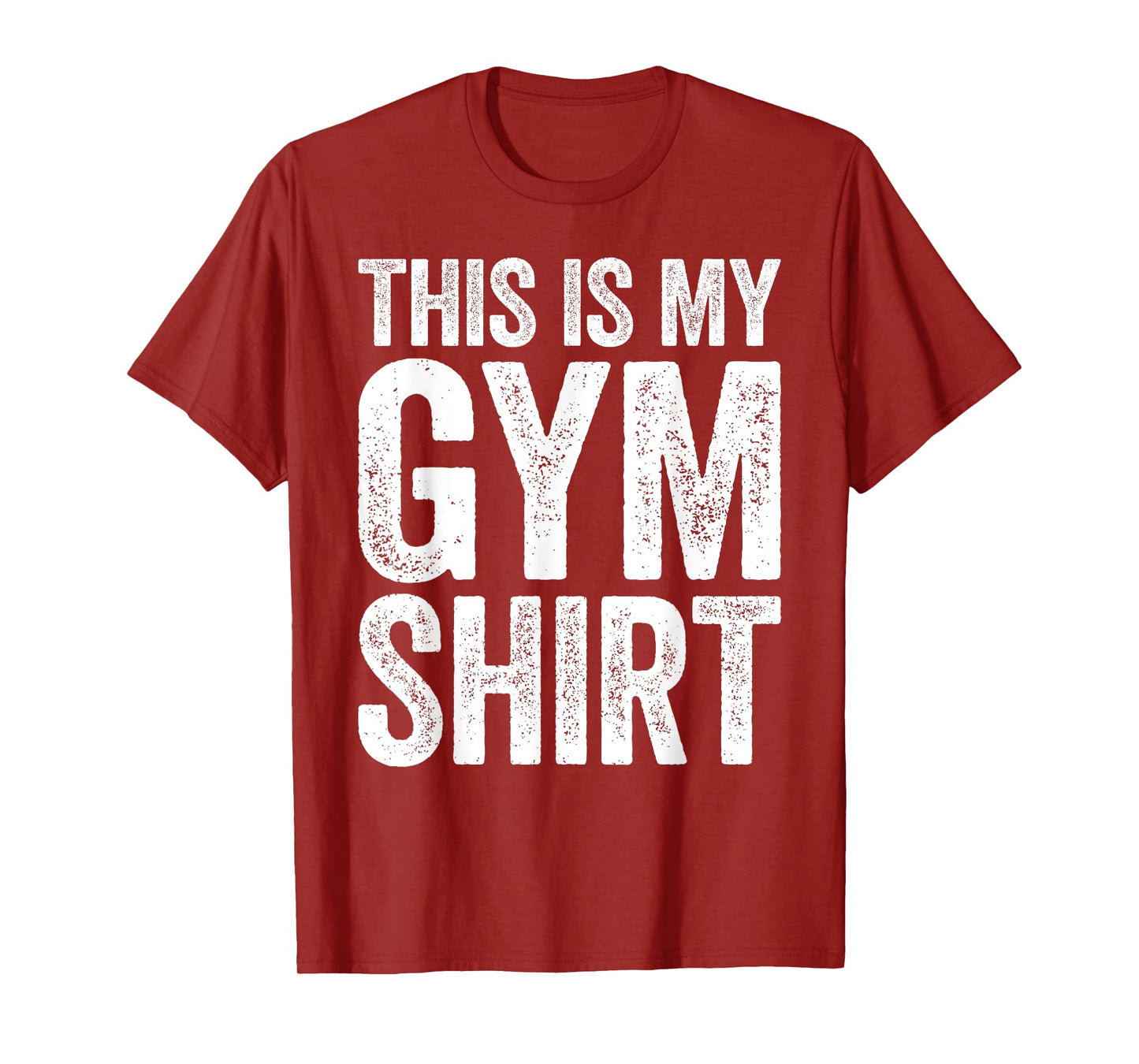 This Is My Gym Shirt Men Women Workout Training T-Shirt