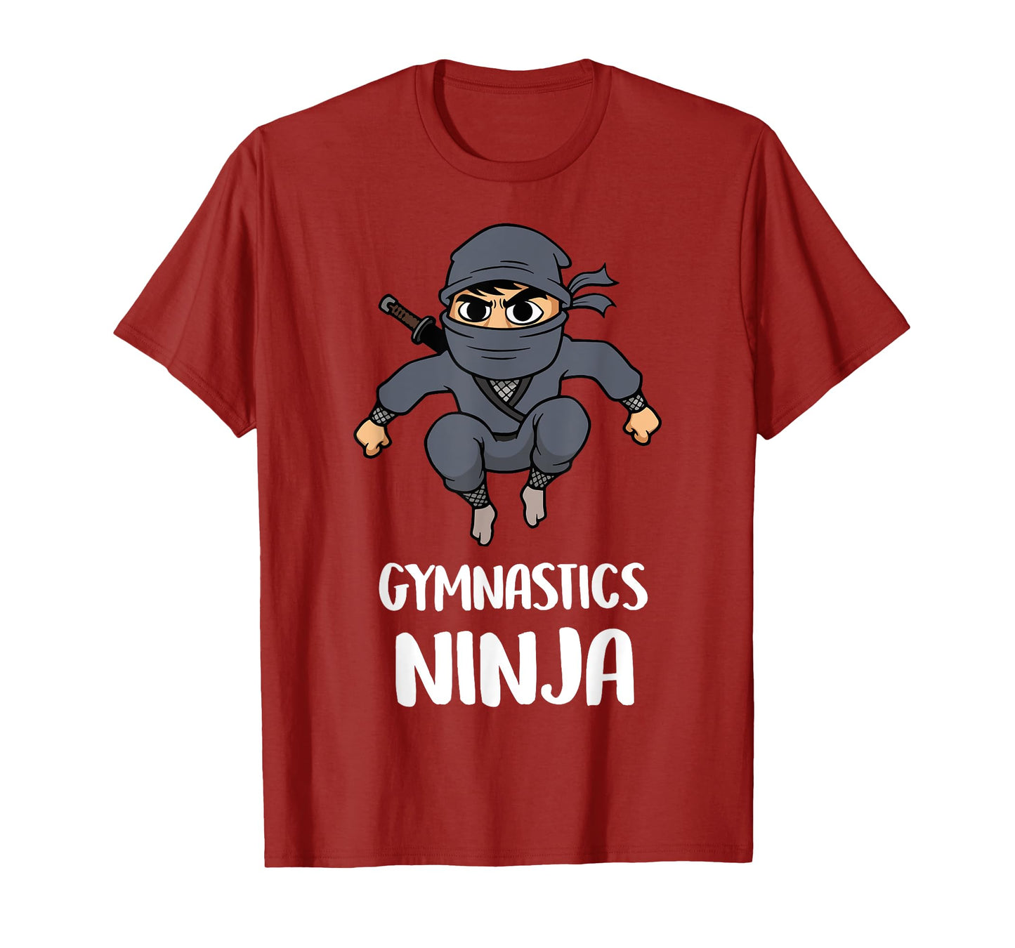 Gymnastics Ninja Boy Funny Sports Toddler Kids T-Shirt