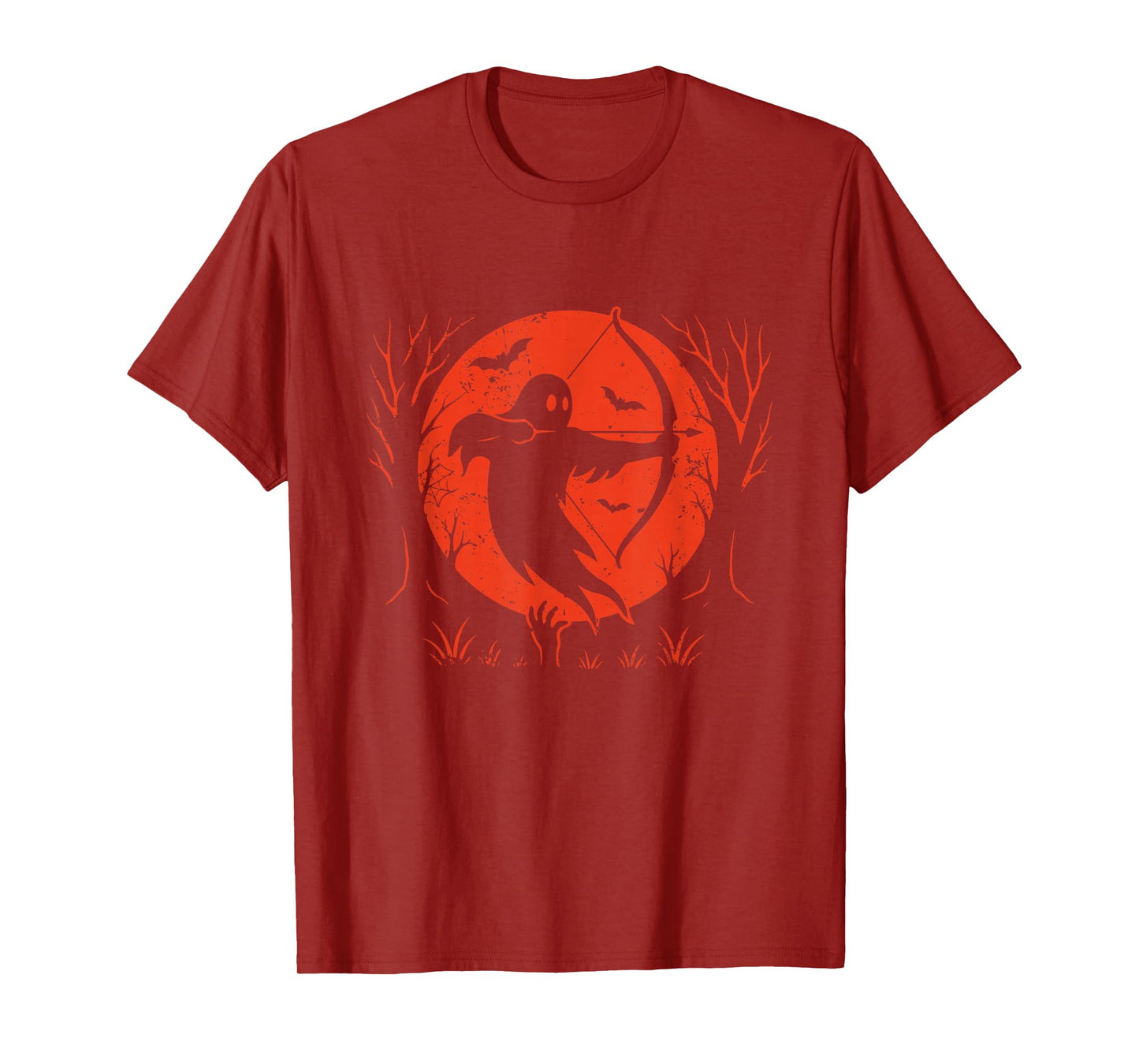 Ghost Archer Under Moon T-Shirt