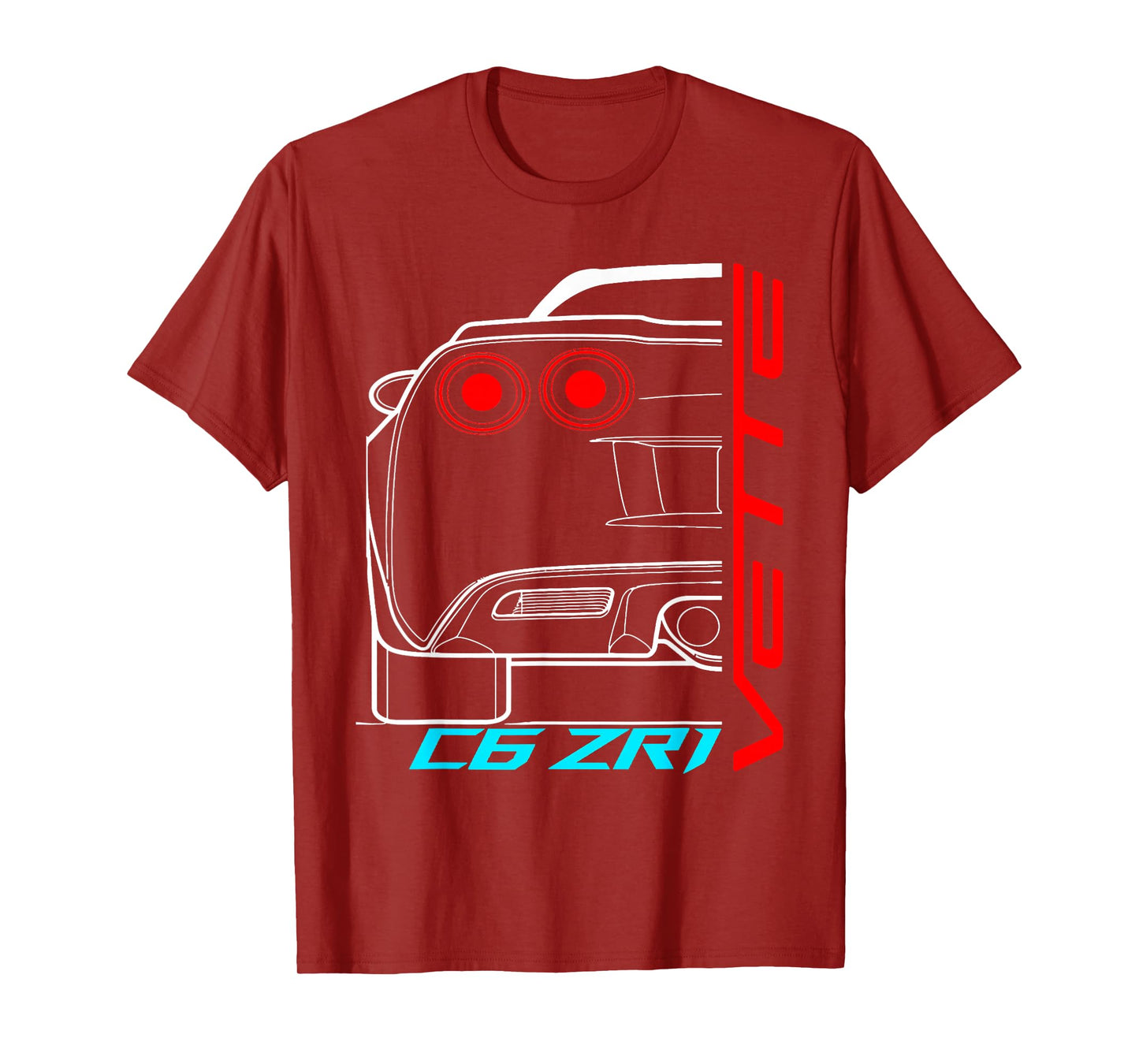 C6 ZR1 Sports Classic Vintage Old Car T-Shirt