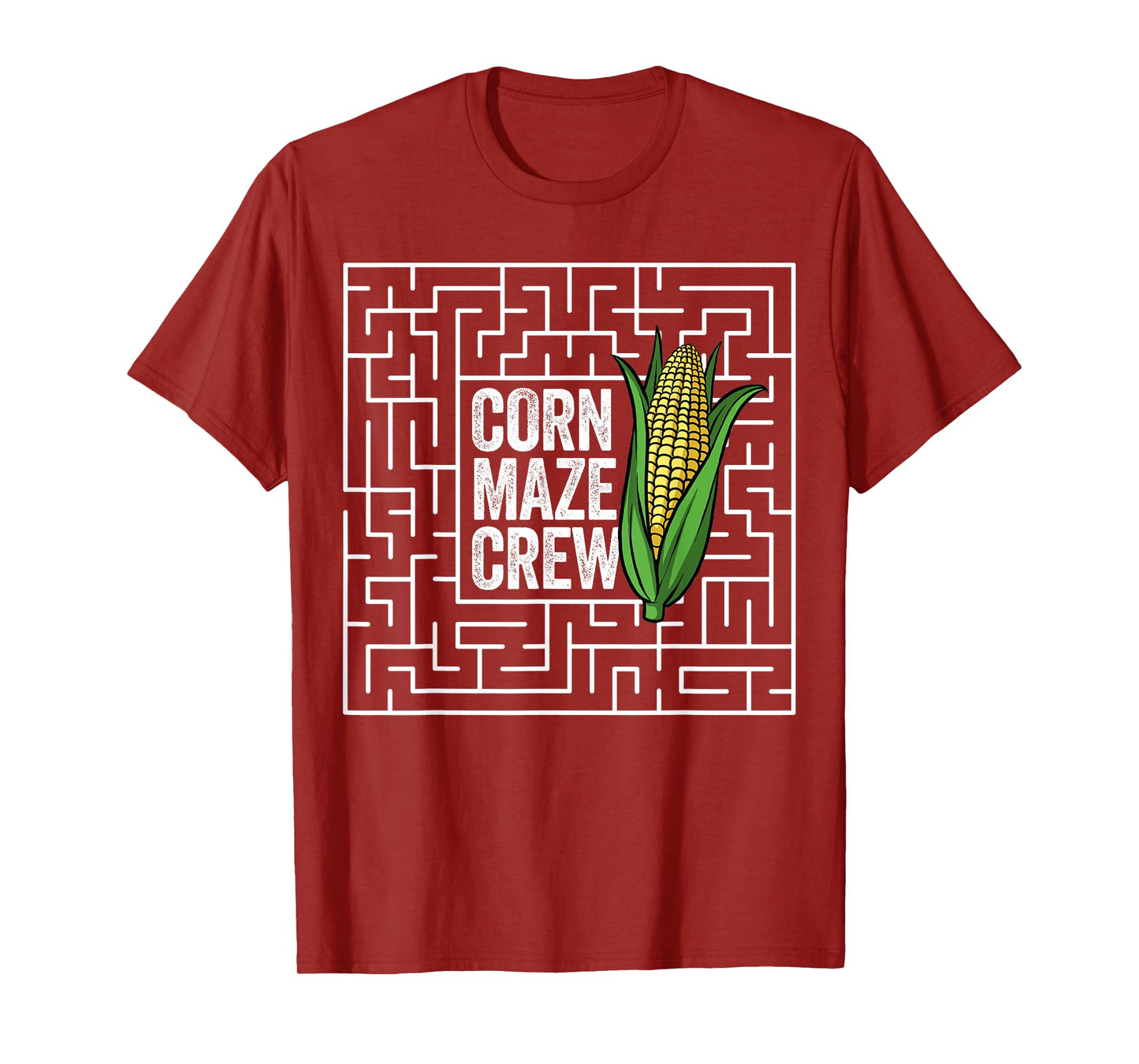 Corn Maze Crew Corn Maze Funny Halloween Corn Maze T-Shirt