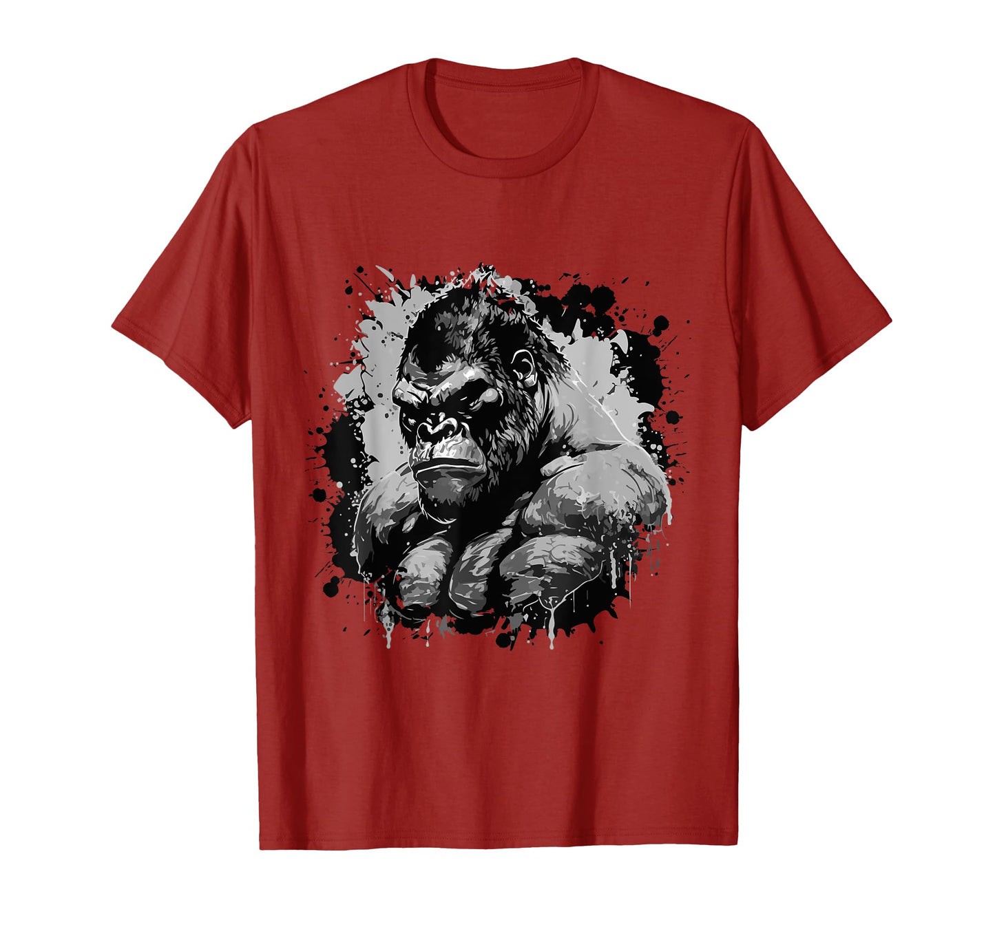 Gorilla Beast Muscles Workout Bodybuilding Boxing Gym T-Shirt