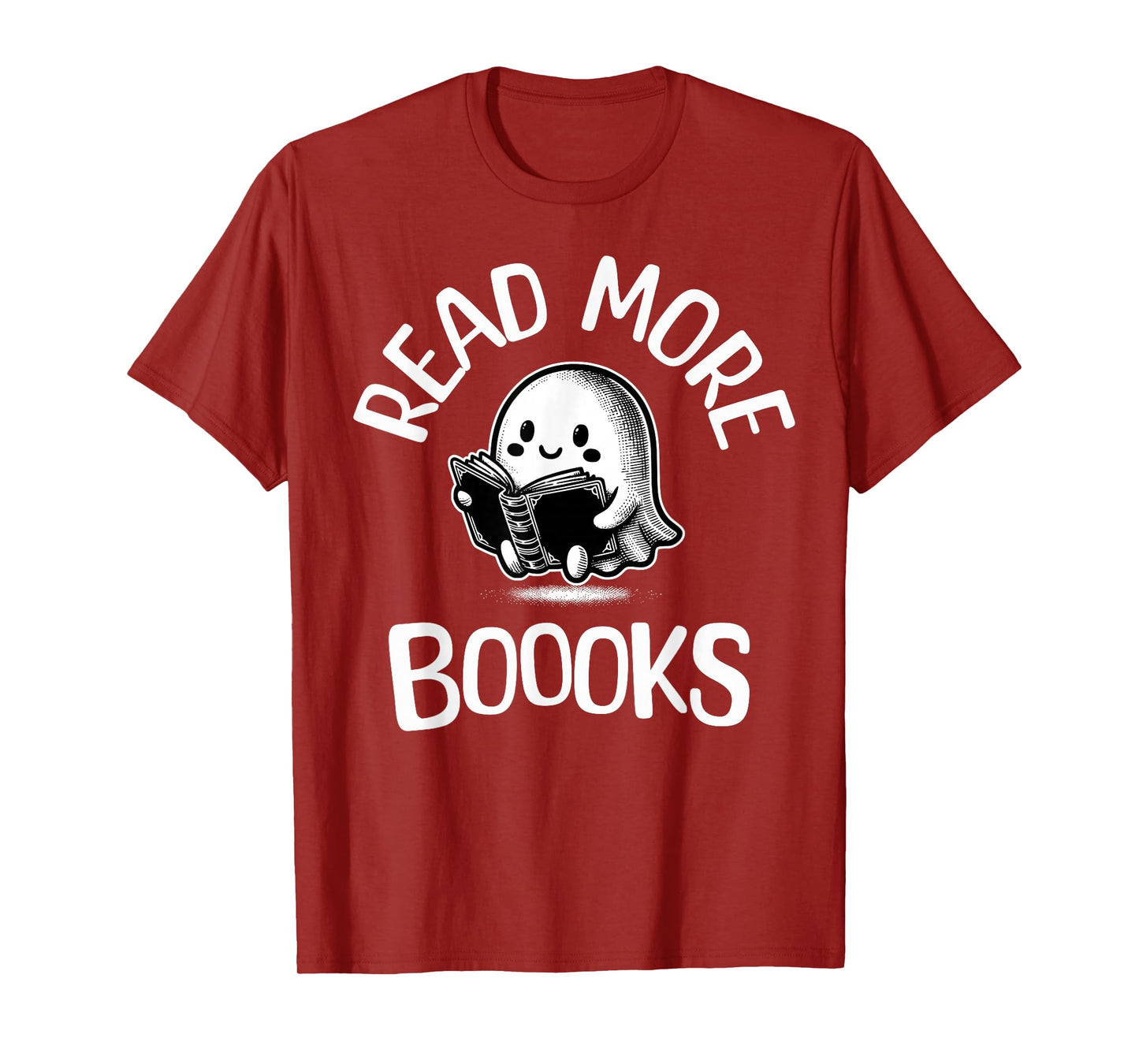 Vintage Halloween Teacher Women Reading Read More Books T-Shirt