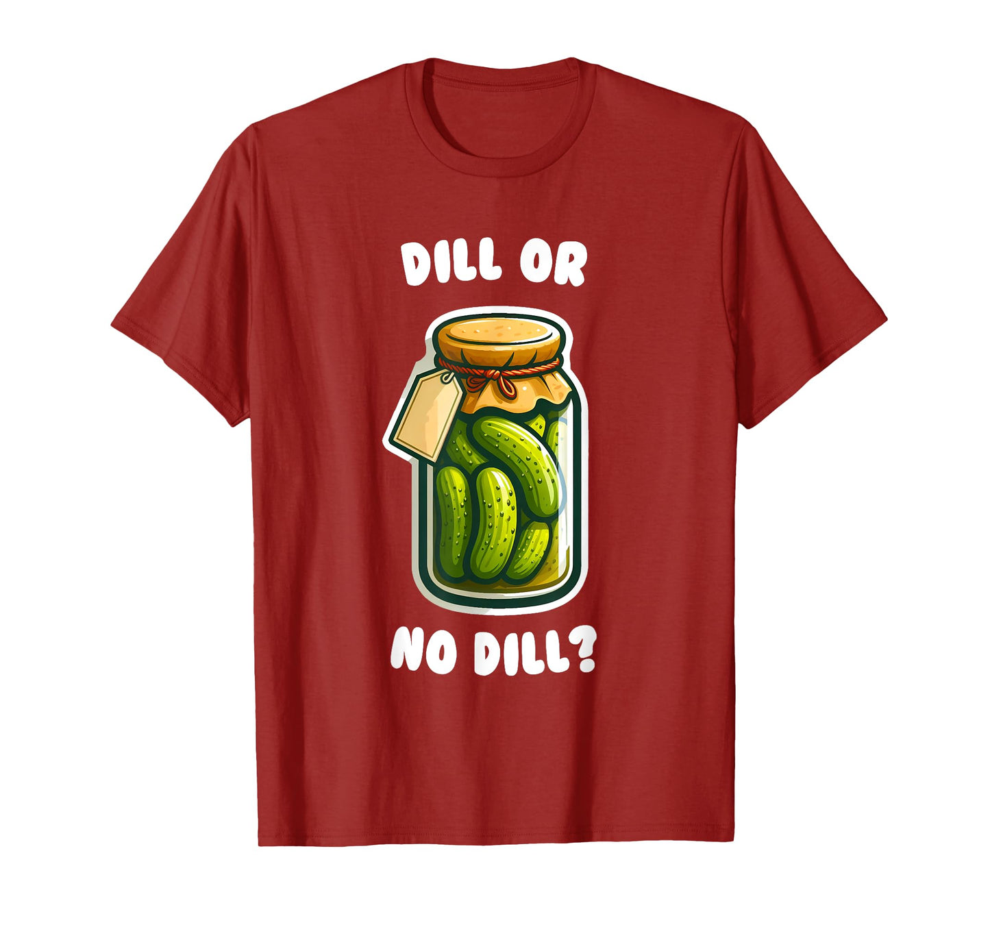 Dill or no dill Pickle Deal Bigfoot Sunglasses Funny Kids T-Shirt