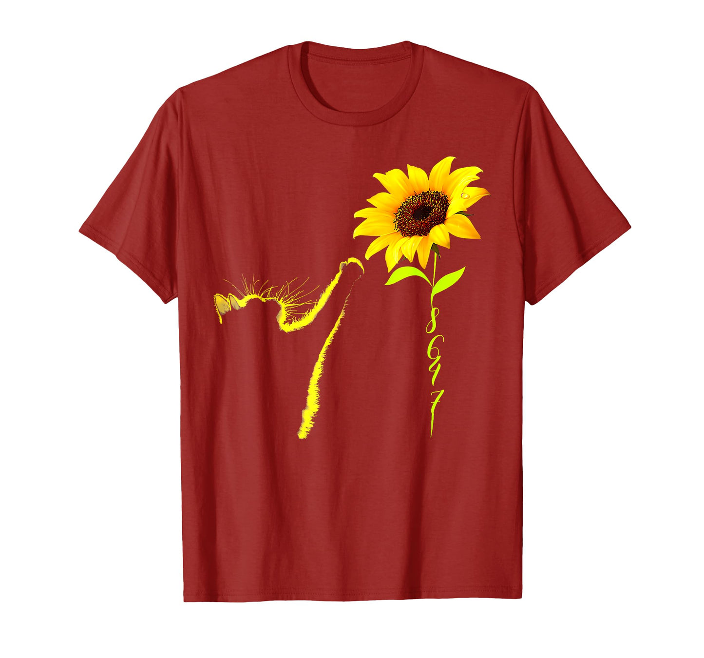 8647 Subtle 86 47 Cat Sunflower Cat Lovers 8647 Floral Men Women T-Shirt