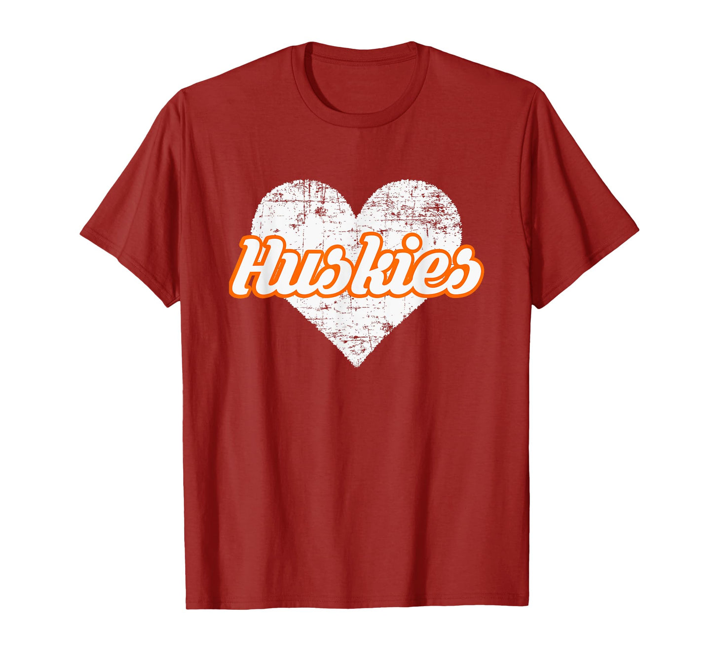 Hamilton Heights Huskies Over Heart T-Shirt