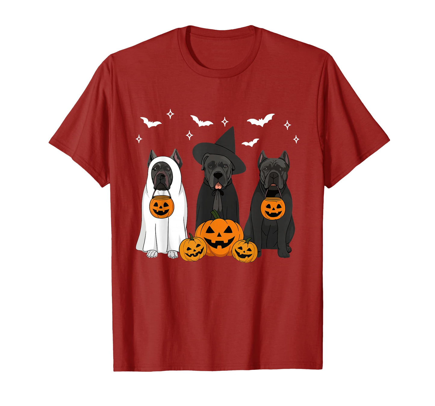 Witch Cane Corso Halloween Italian Mastiff Dog Mom Dog Lover T-Shirt