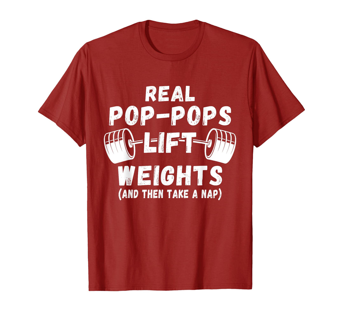 Pop Pop, Funny Gym Workout Train Fitness or Lifting Humor T-Shirt