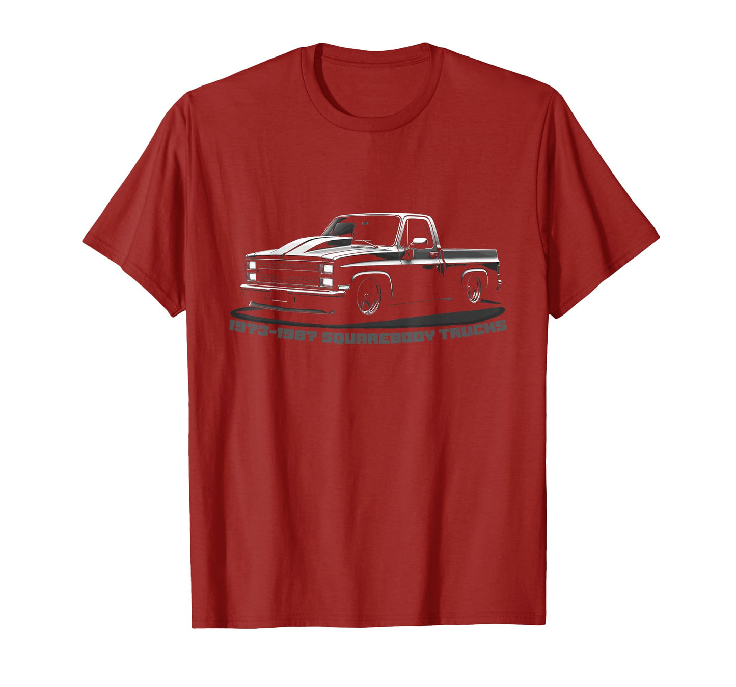 1973-1987 Squarebody Truck Silhouette Square body Truck T-Shirt