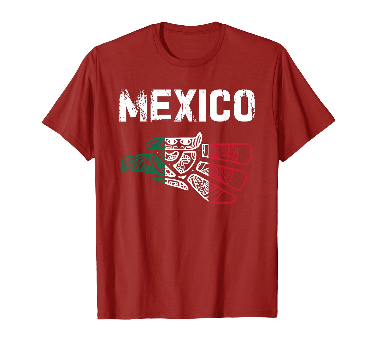 Mexico Vintage Mexican Flag Pride Hecho en Mexico Jersey T-Shirt