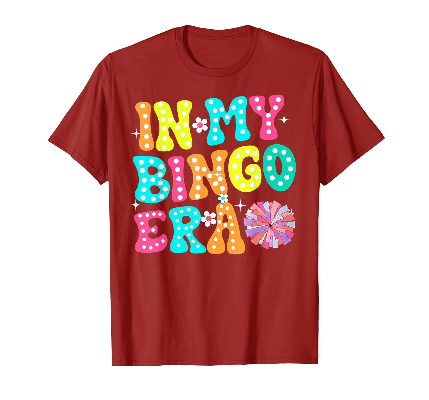 In My Bingo Era Retro Groovy T-Shirt