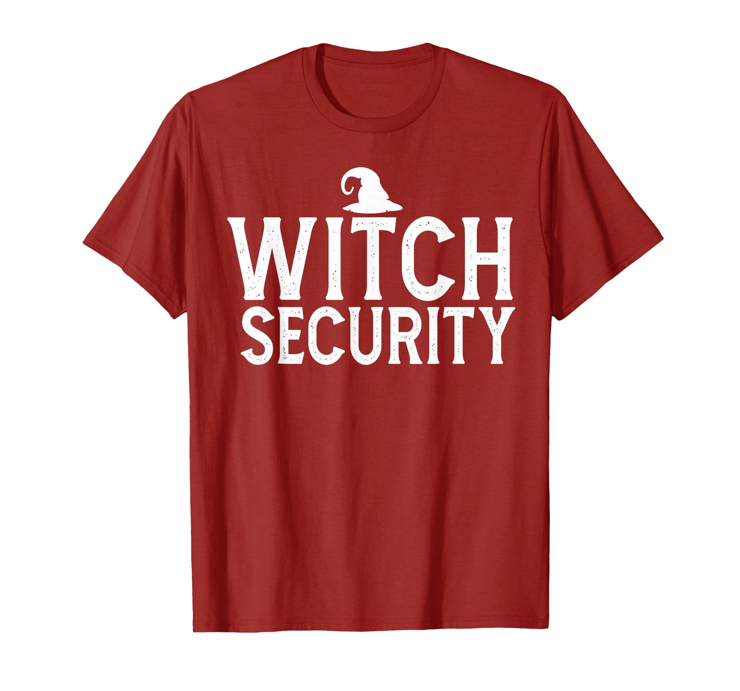 Funny Halloween Costume Witch Security Boyfriend Fun T-Shirt