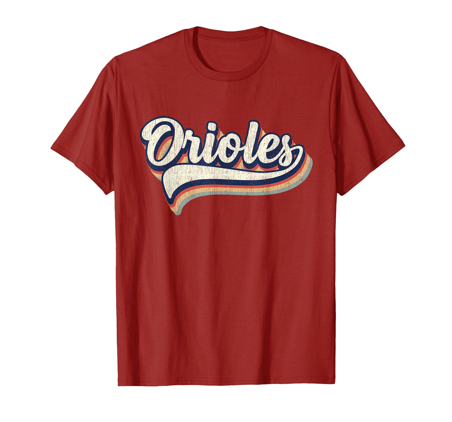 Classic Vintage Retro Gprahic Orioles T-Shirt