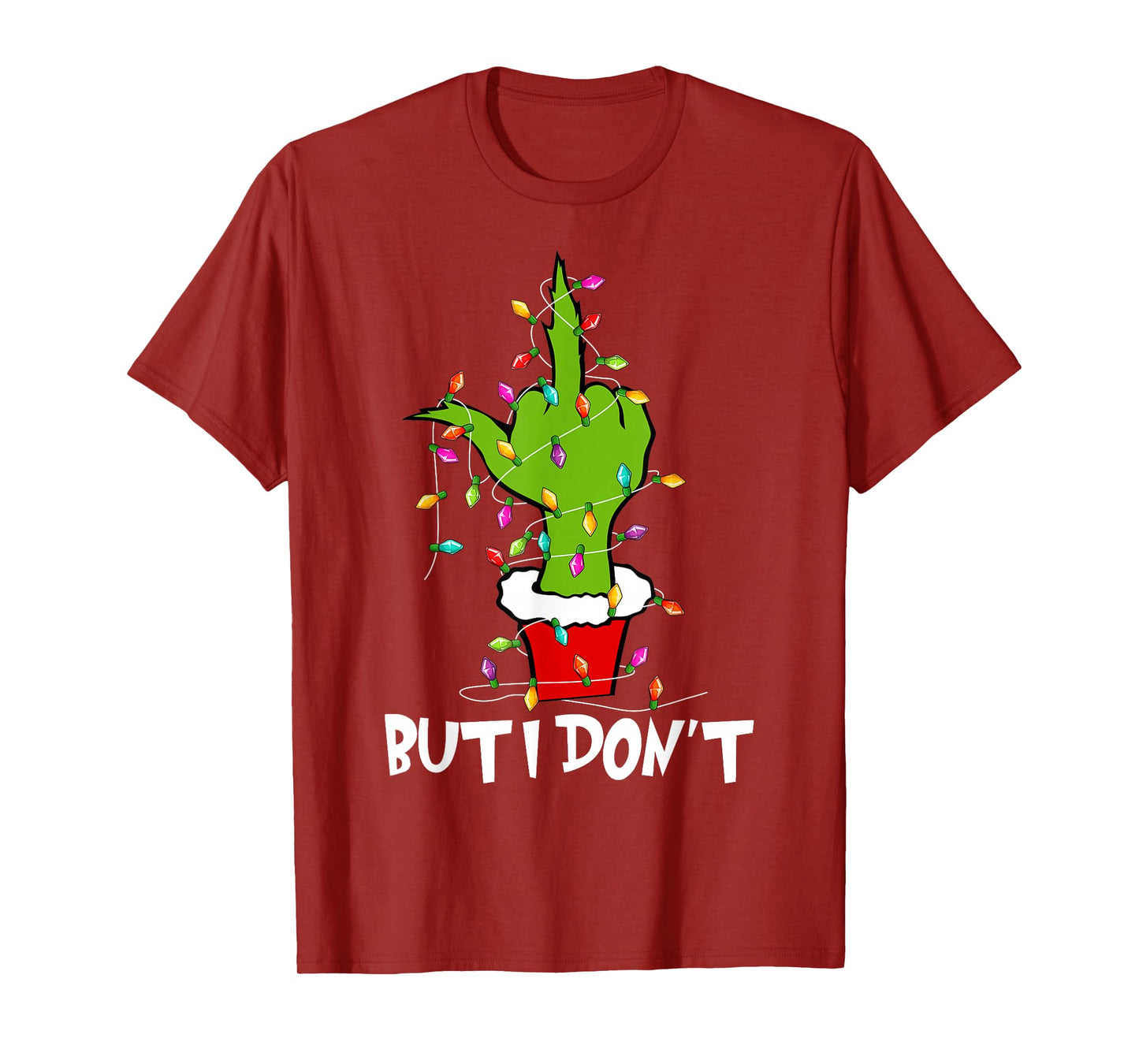 I Love Matching Christmas Shirts But I Don't Xmas Couples T-Shirt