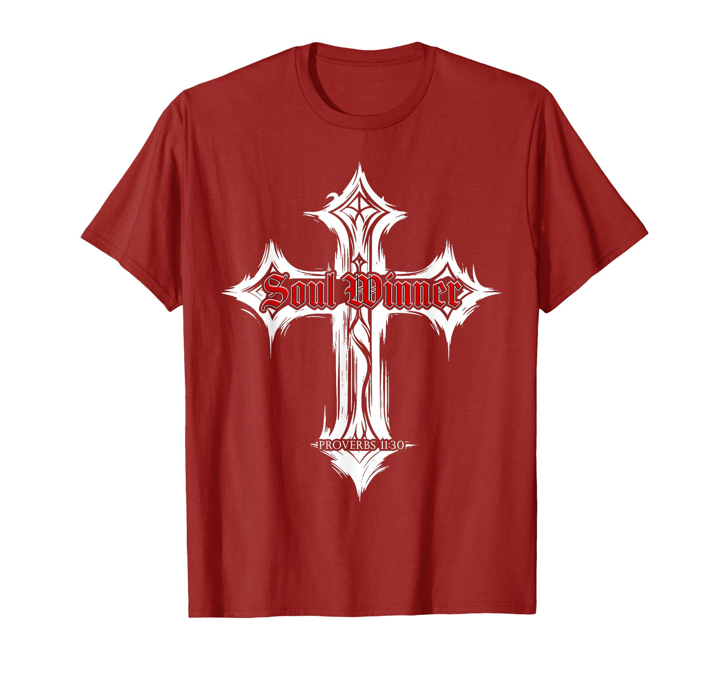 Proverbs 11:30 Soul Winner – Christian Evangelism Gospel T-Shirt