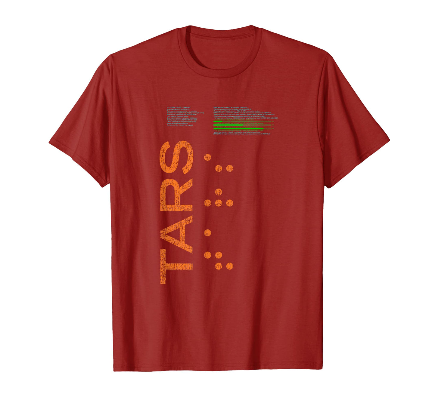 TARS Robot - Pre-distressed - Interstellar T-Shirt