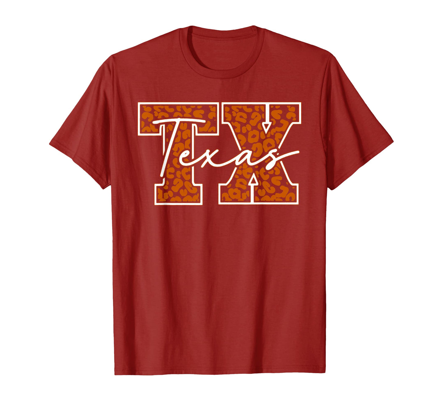 Texas Art Text Design For Men Women & Kids T-Shirt