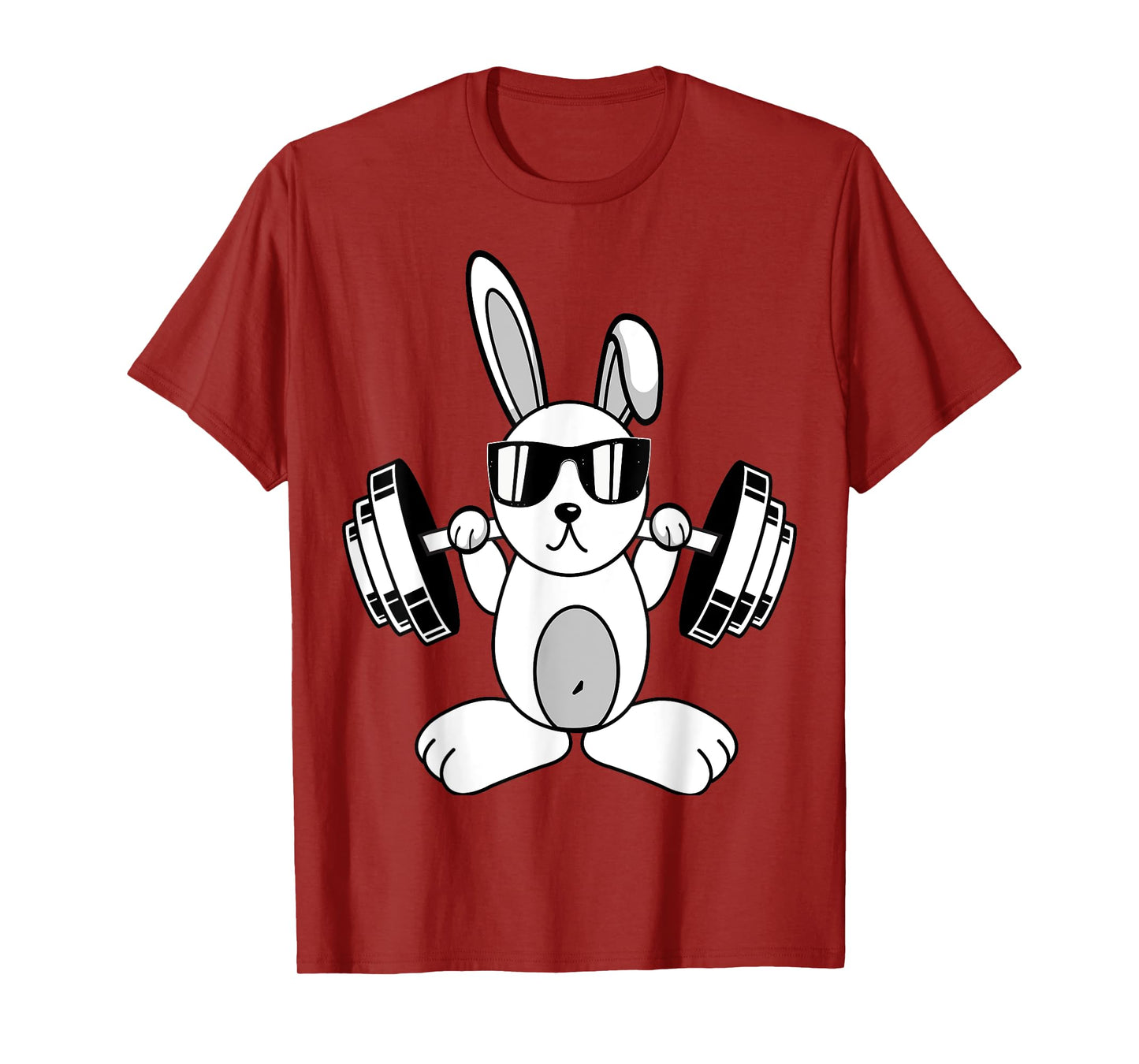 Bodybuilding Powerlifting Fitness Gym Rabbit - Squat Bunny T-Shirt