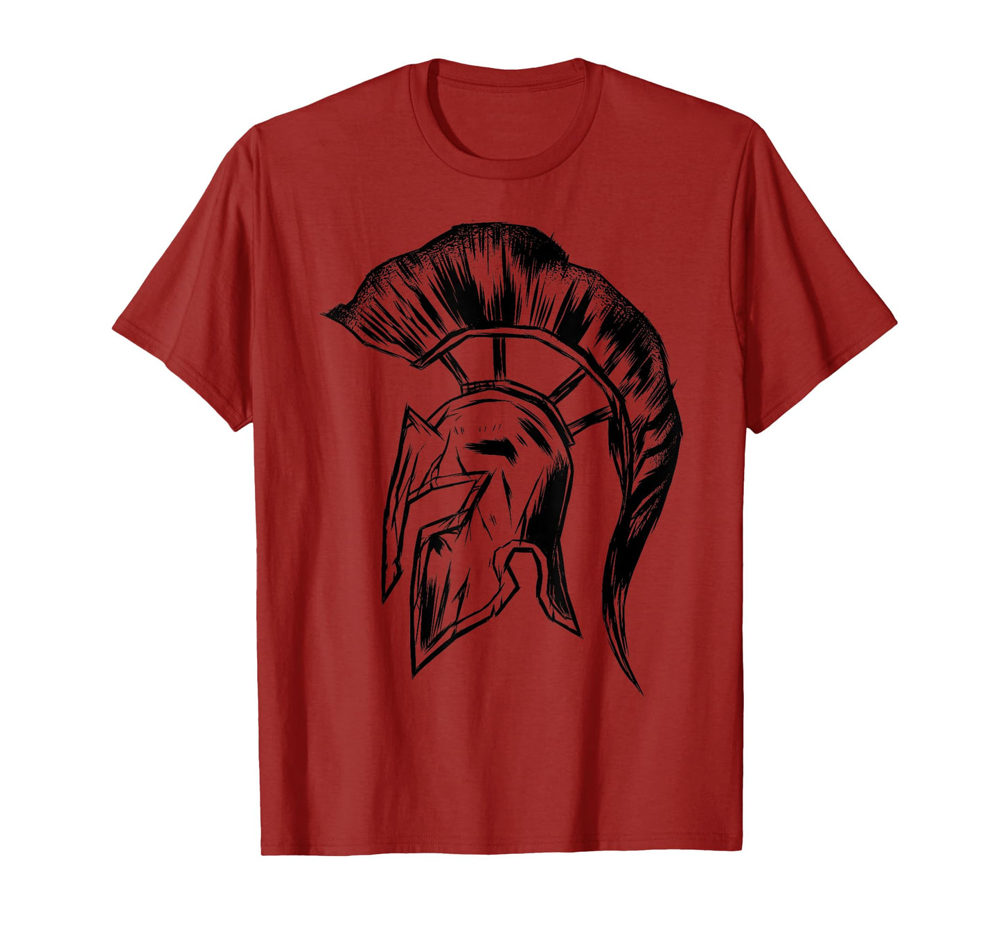Spartan Helmet Warrior Trojan Warrior for men women T-Shirt