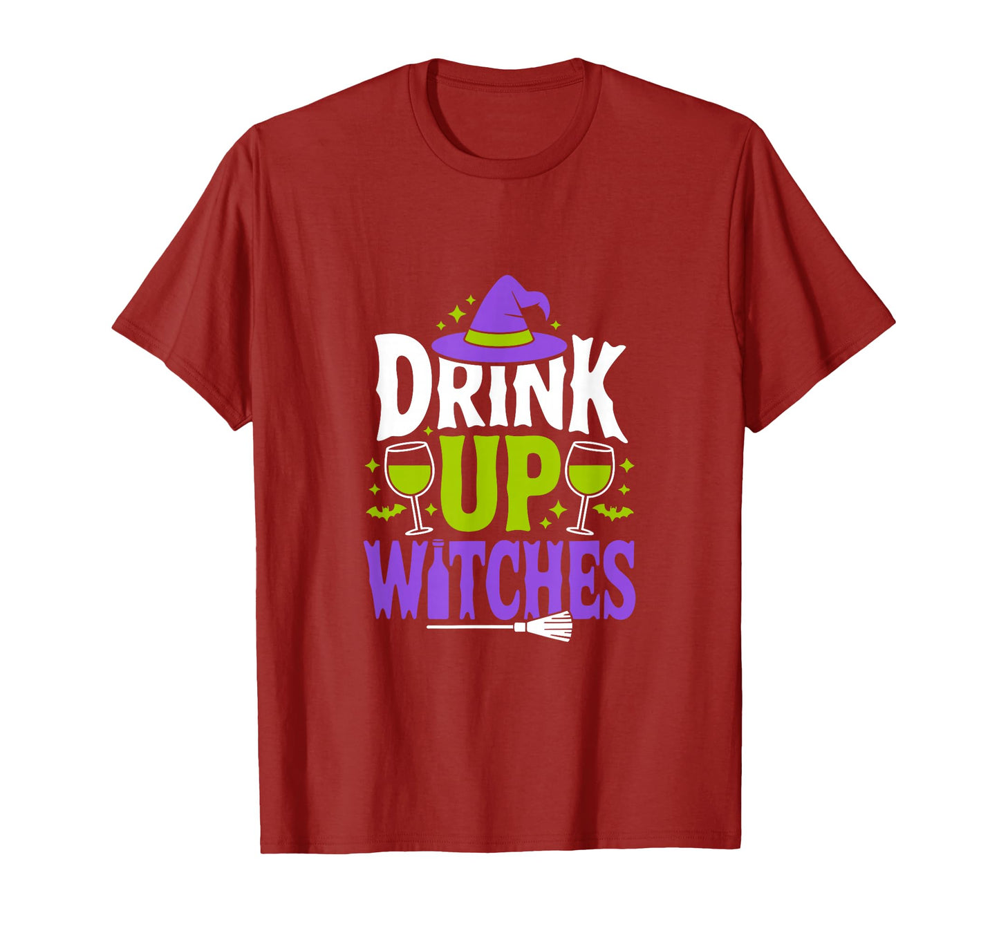 Drink Up Witches Funny Halloween Spooky Drinking T-Shirt