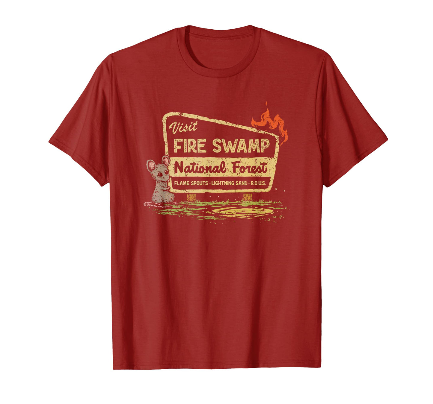 Fire Swamp National Forest T-Shirt