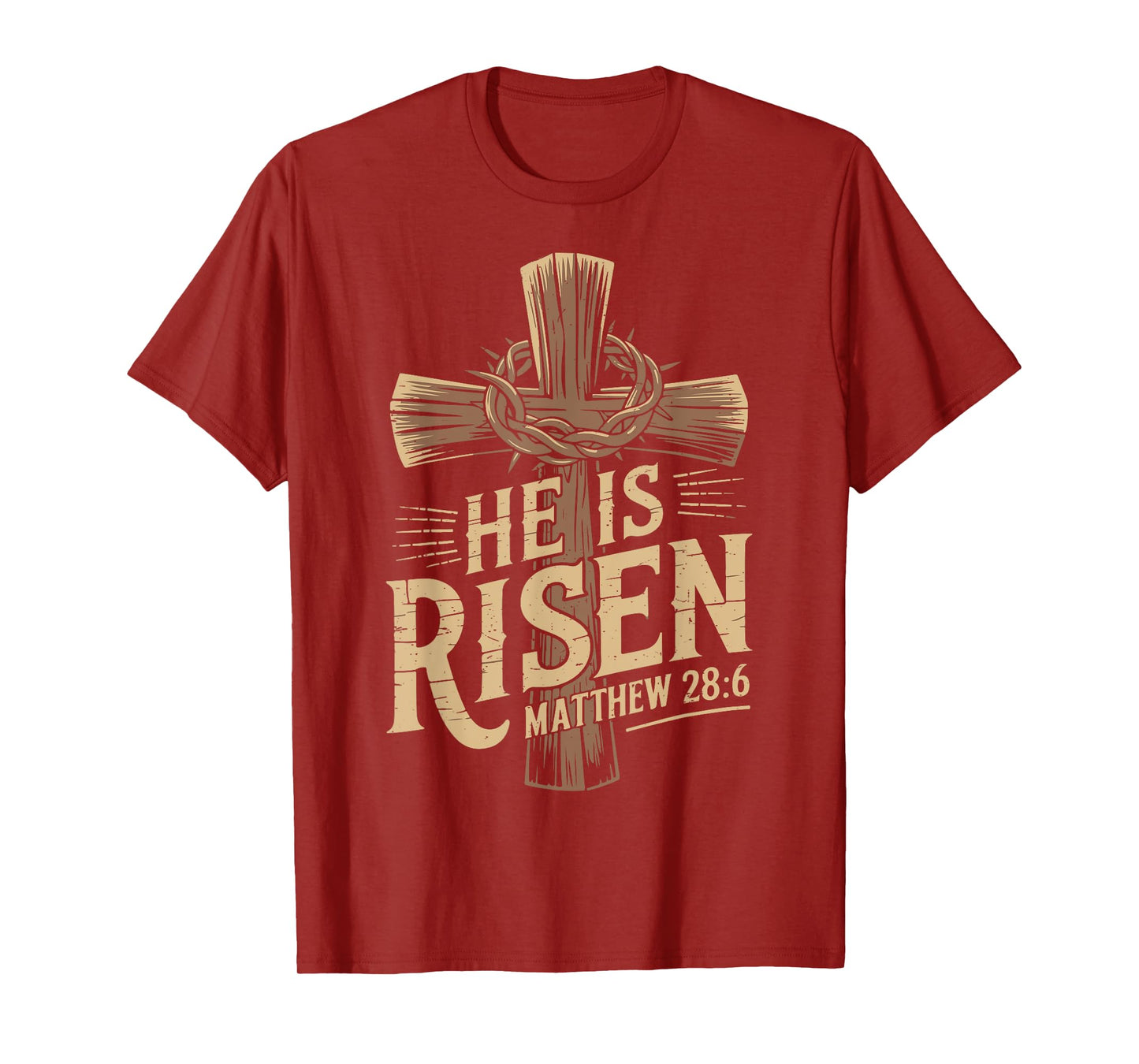 He is Risen Christian Boy Girl God Sister Godbrother Toddler T-Shirt