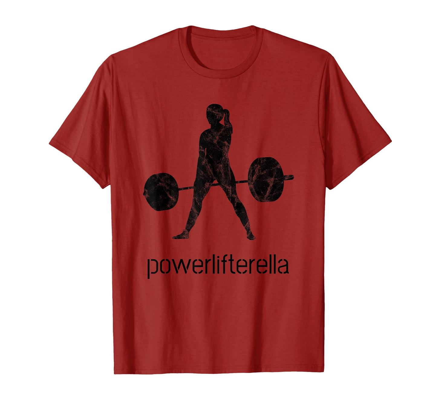 Womens Cool Deadlift-Day Powerlift Retro Gym Workout T-Shirt