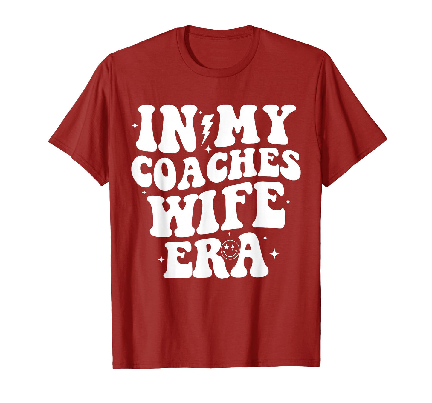 In My Coaches Wife Era Football Basketball Wife Husband T-Shirt