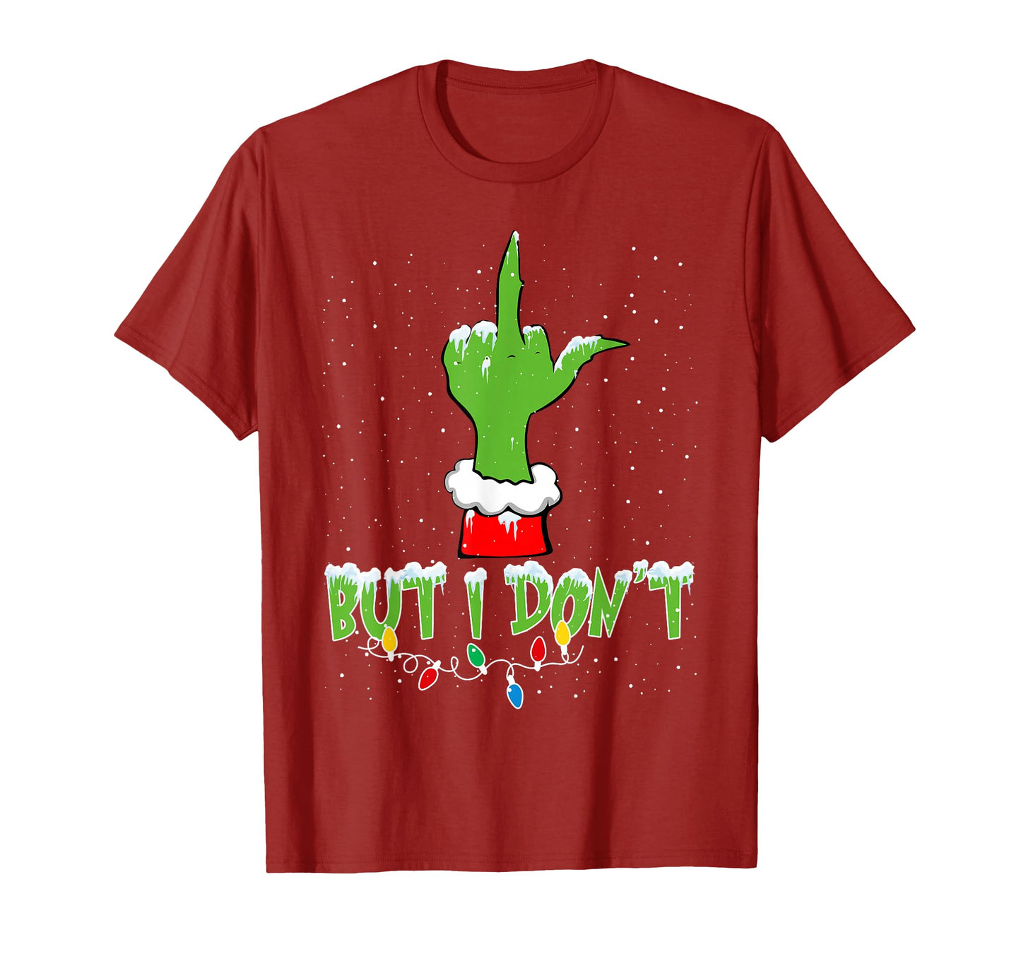 I Love Matching Christmas Shirts But I Don't Couples Xmas T-Shirt